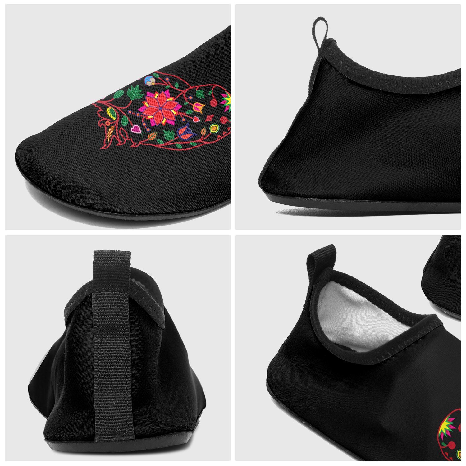 Floral Owl Sockamoccs Slip On Shoes 49 Dzine