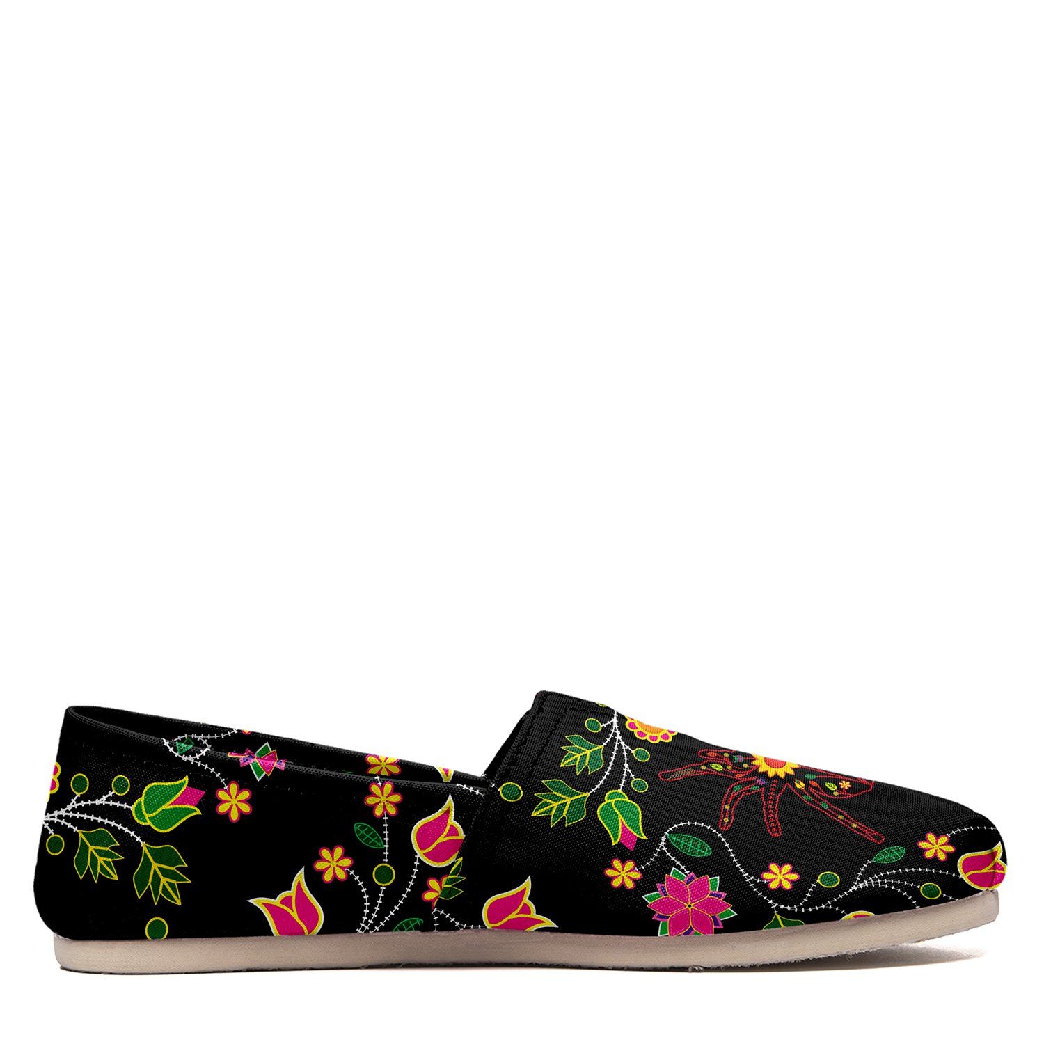Floral Spider Casual Unisex Slip On Shoe Herman