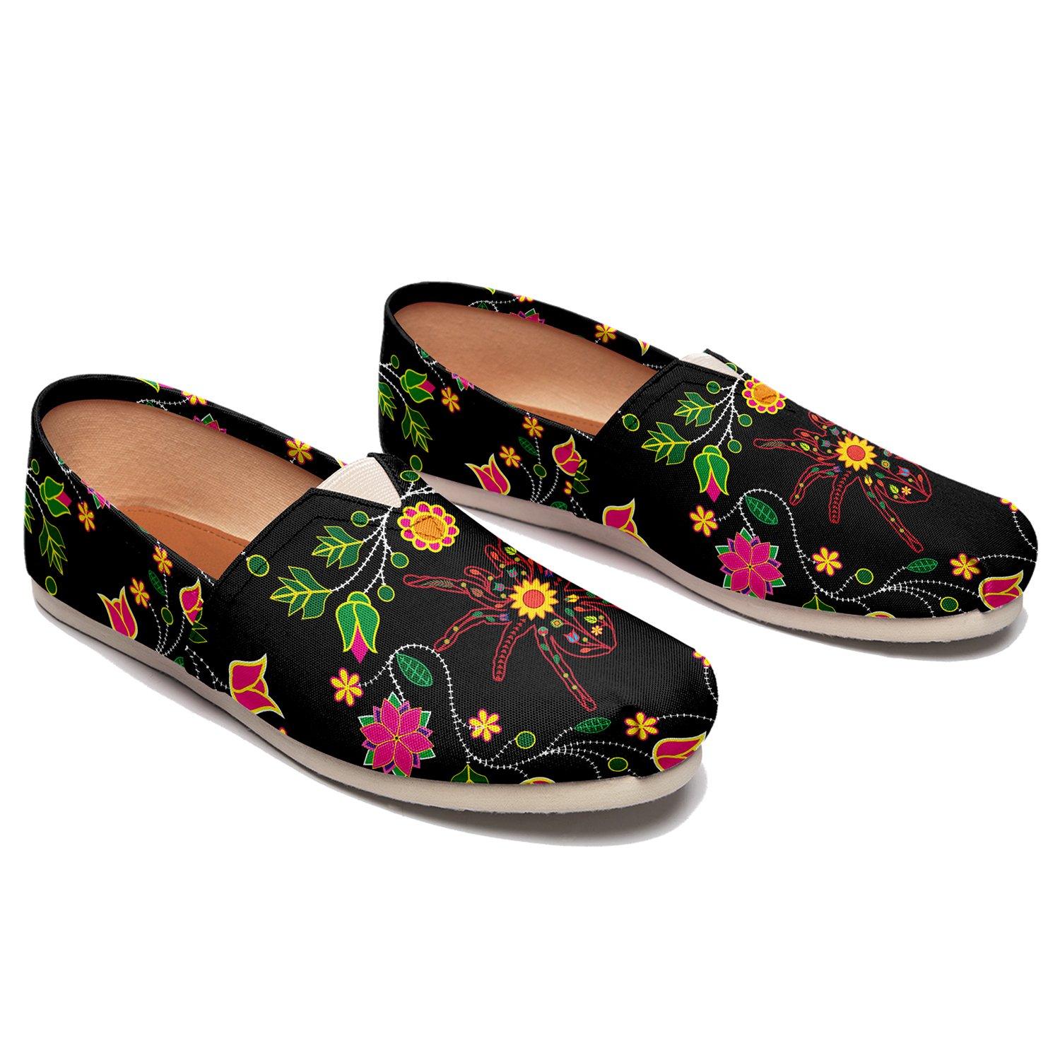 Floral Spider Casual Unisex Slip On Shoe Herman