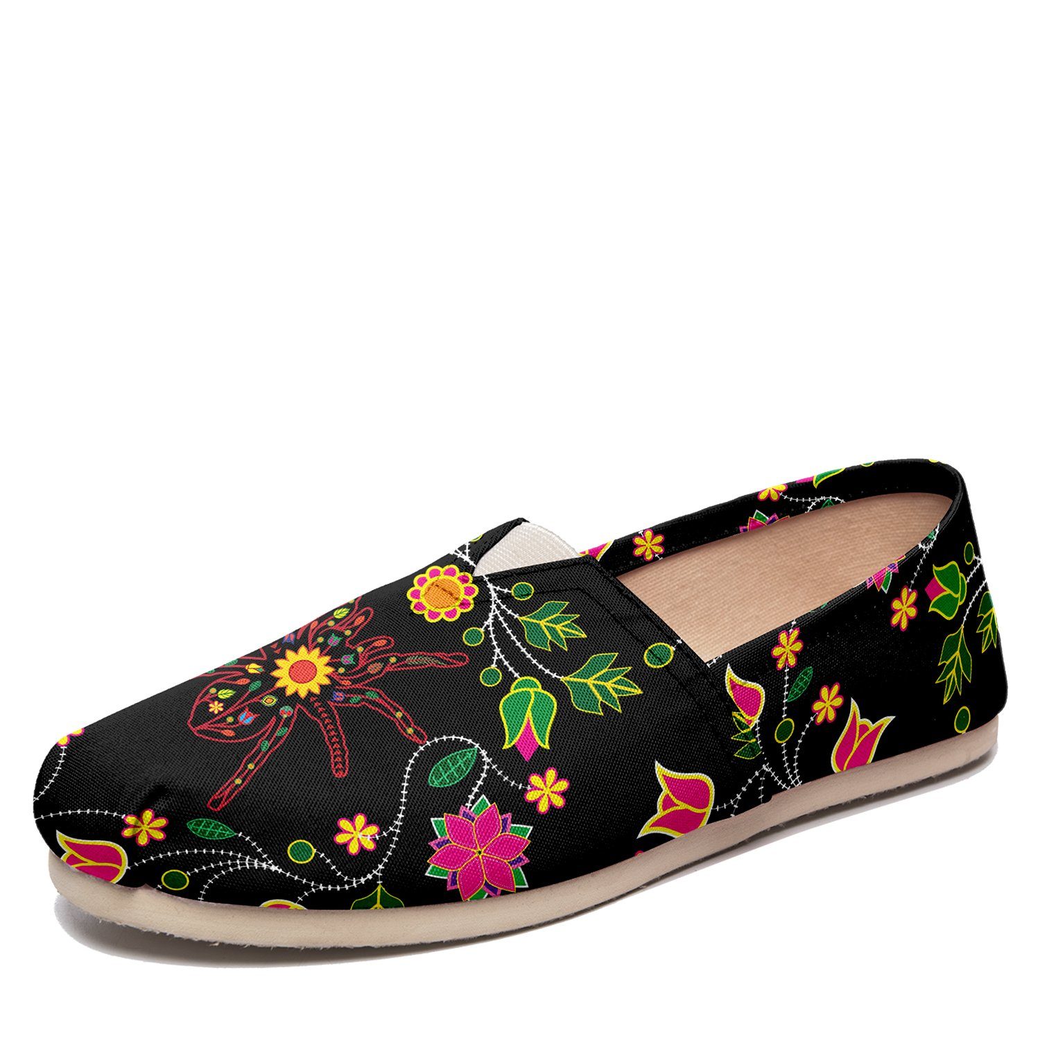 Floral Spider Casual Unisex Slip On Shoe Herman