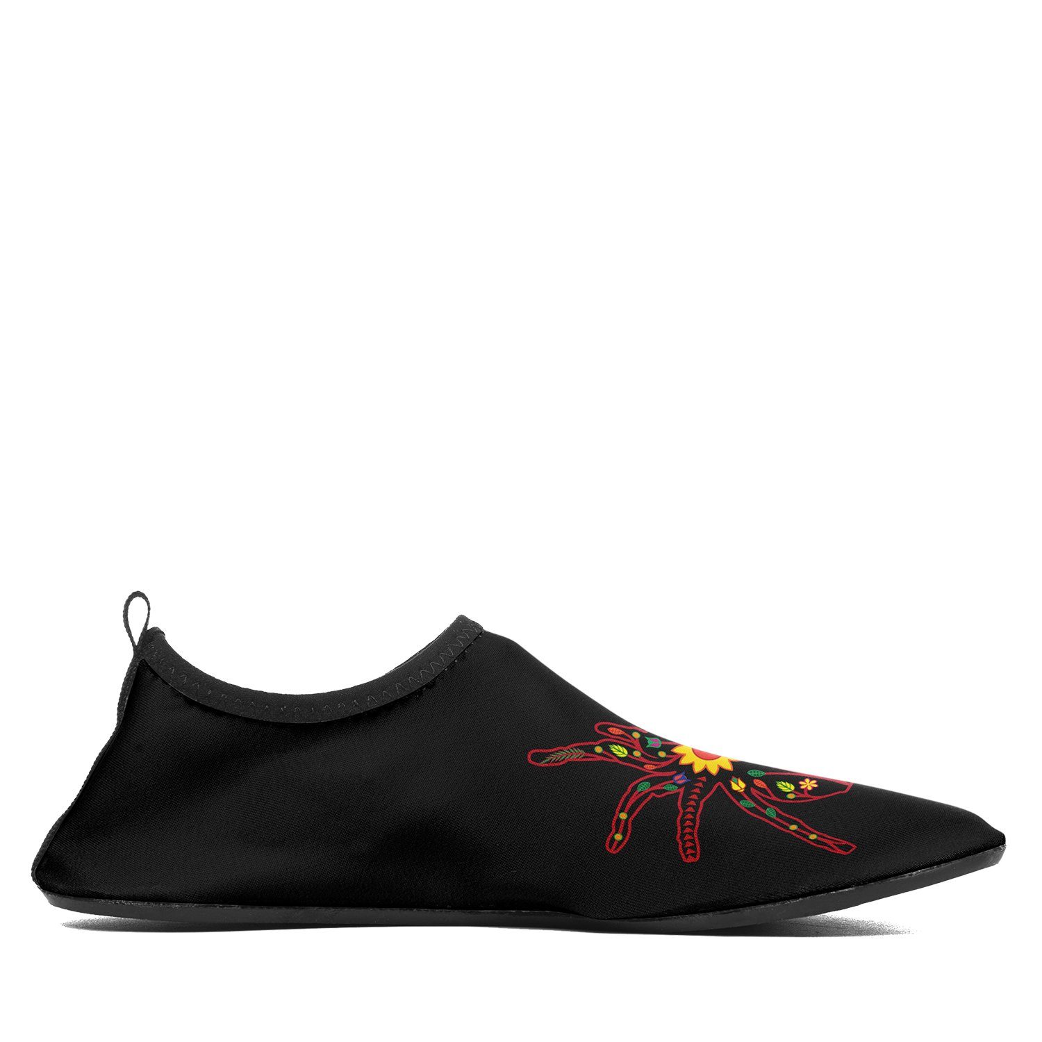 Floral Spider Sockamoccs Slip On Shoes 49 Dzine