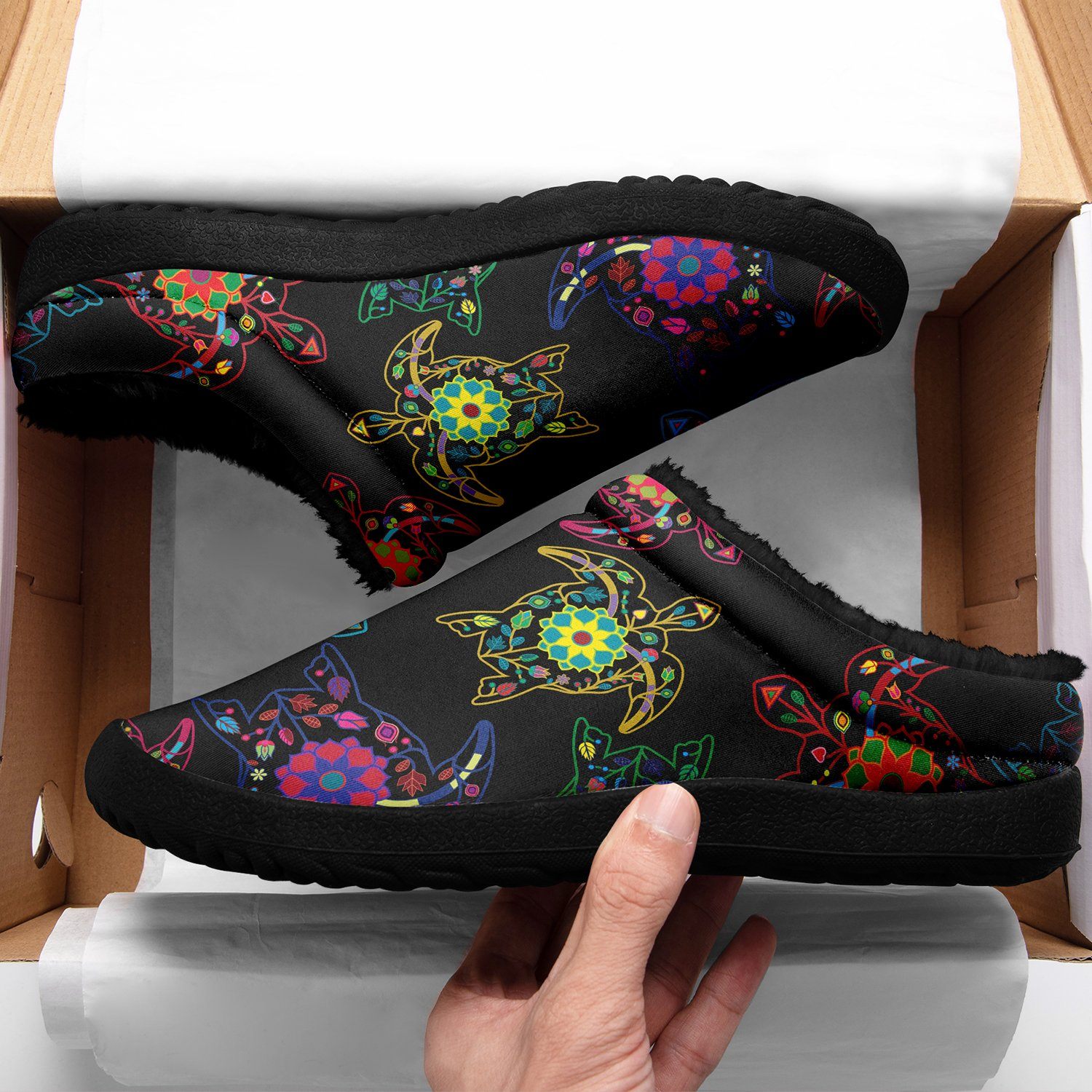 Floral Turtle Ikinnii Indoor Slipper 49 Dzine