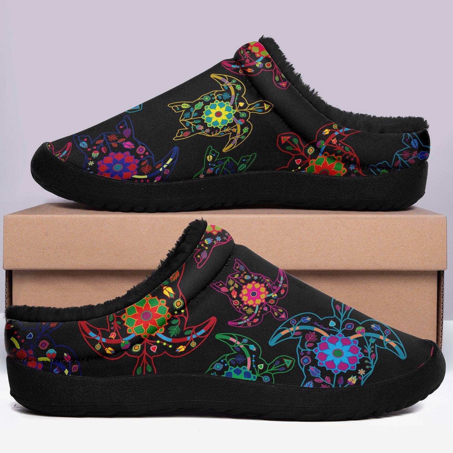 Floral Turtle Ikinnii Indoor Slipper 49 Dzine