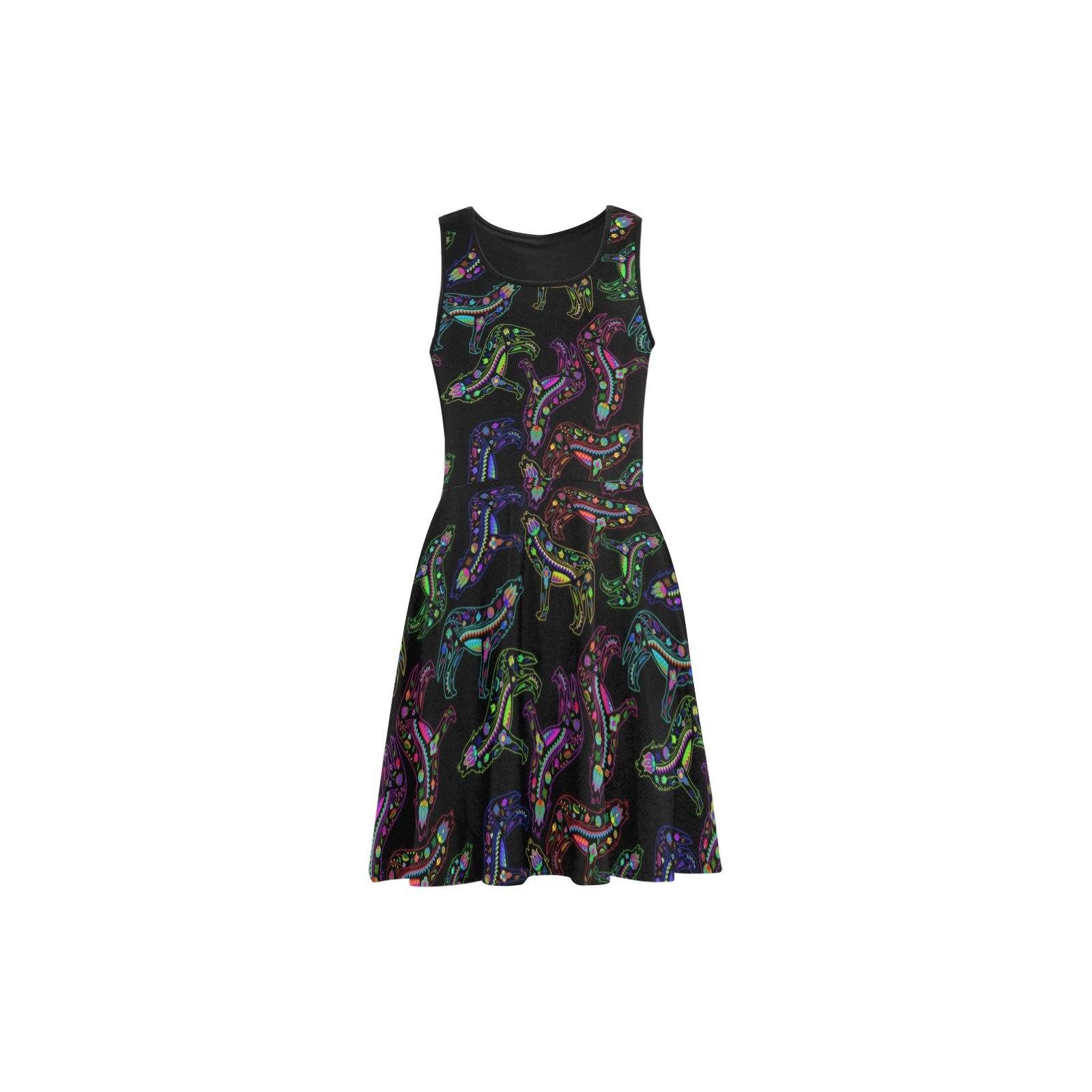 Floral Wolf Atalanta Sundress (Model D04) Atalanta Sundress (D04) e-joyer