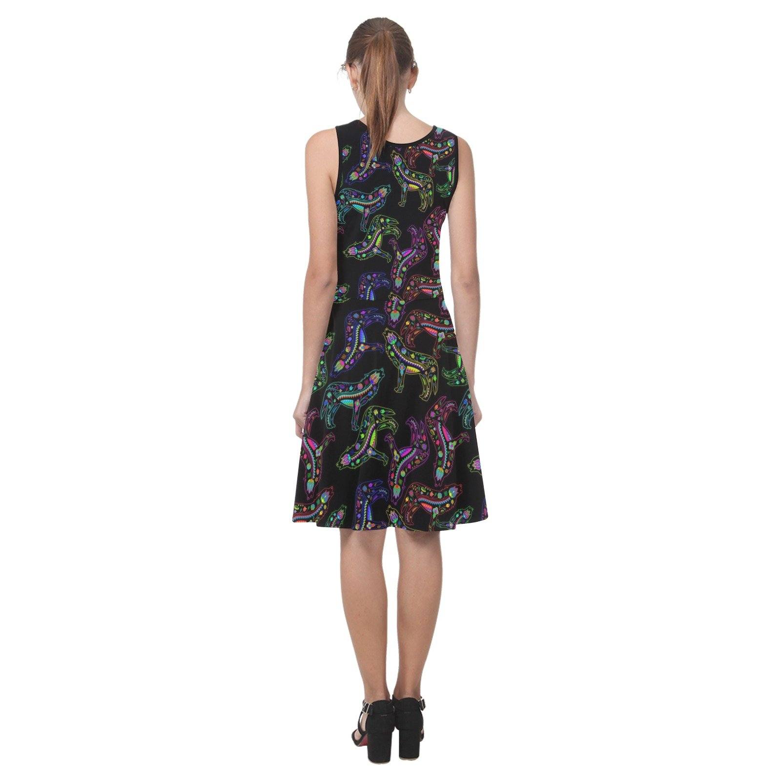 Floral Wolf Atalanta Sundress (Model D04) Atalanta Sundress (D04) e-joyer