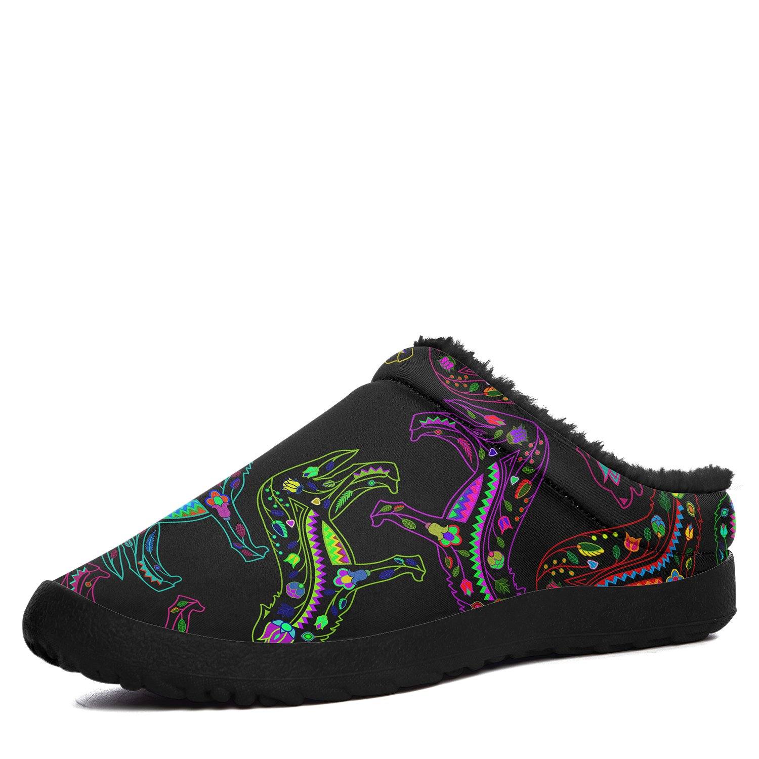 Floral Wolves Ikinnii Indoor Slipper 49 Dzine