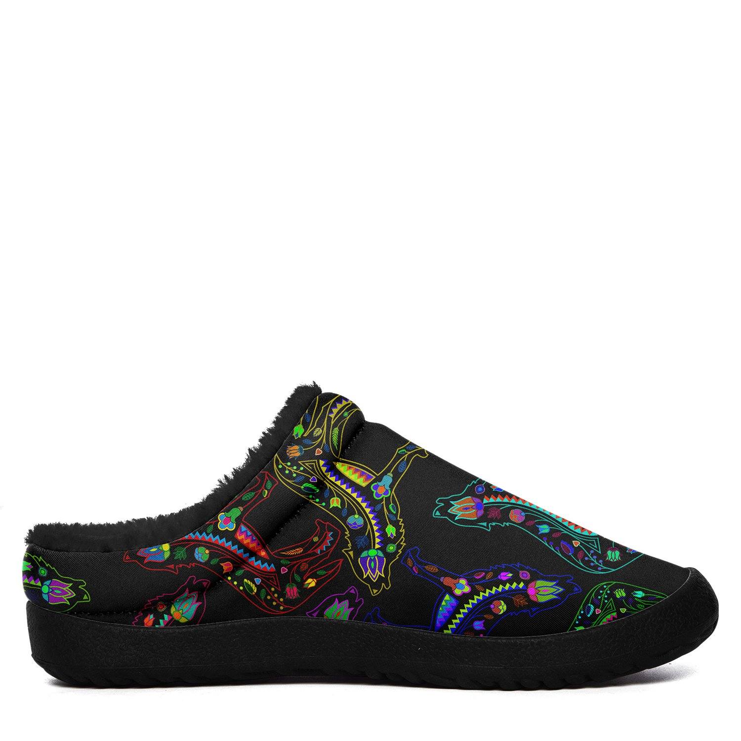 Floral Wolves Ikinnii Indoor Slipper 49 Dzine