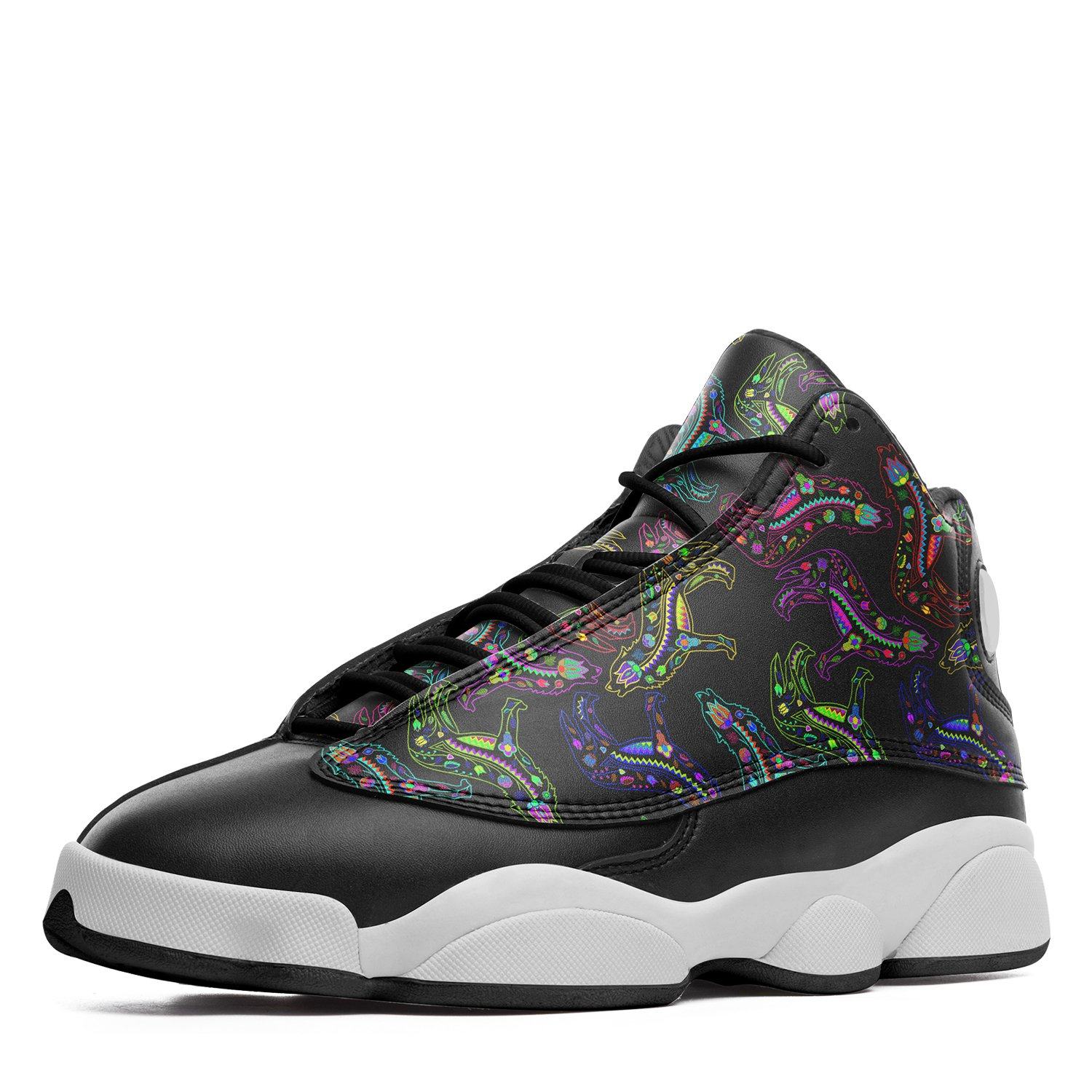 Floral Wolves Isstsokini Athletic Shoes Herman