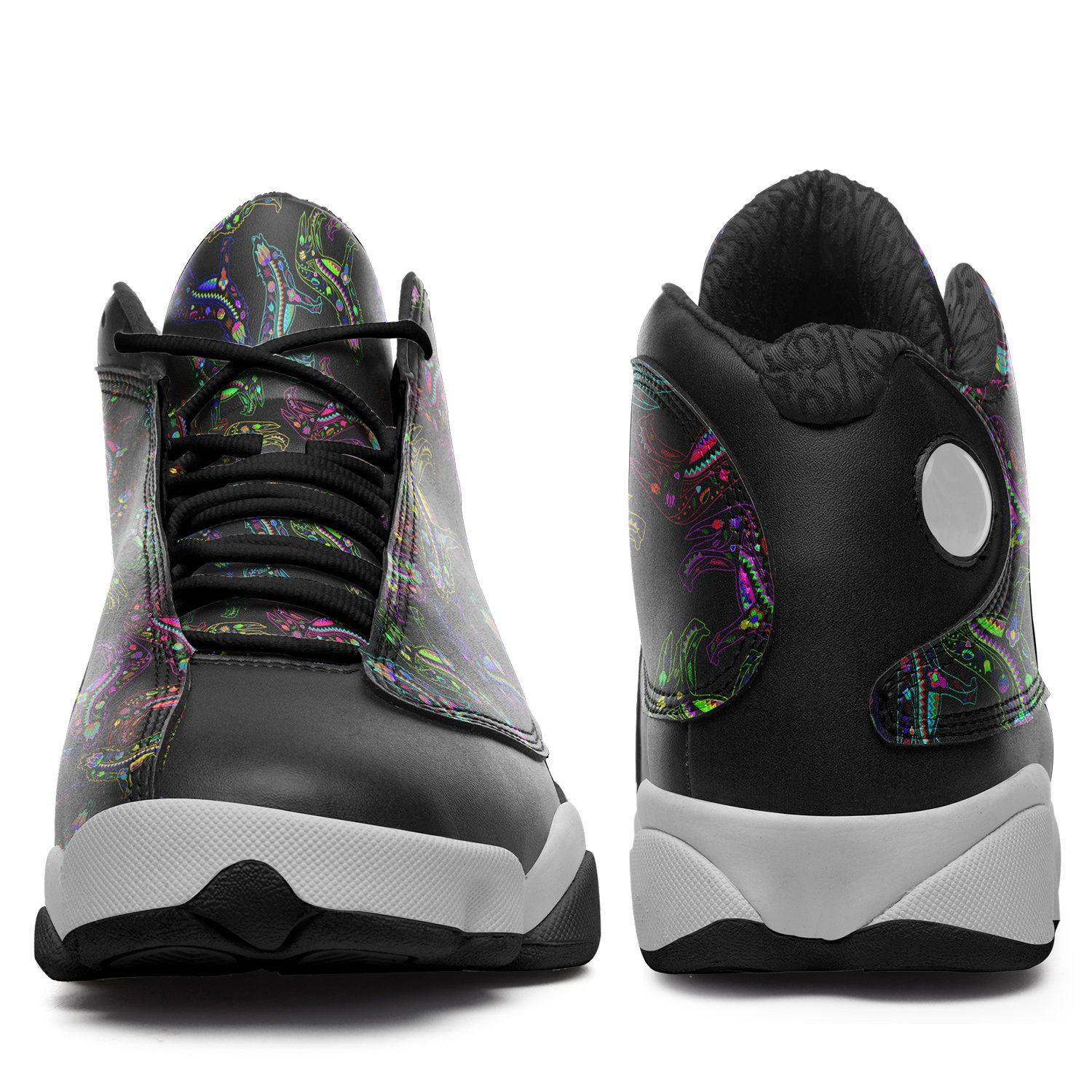 Floral Wolves Isstsokini Athletic Shoes Herman