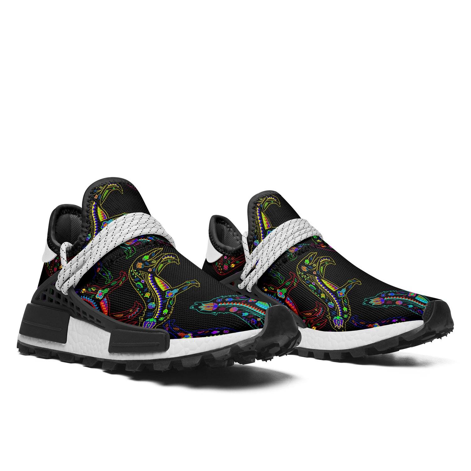 Floral Wolves Okaki Sneakers Shoes Herman