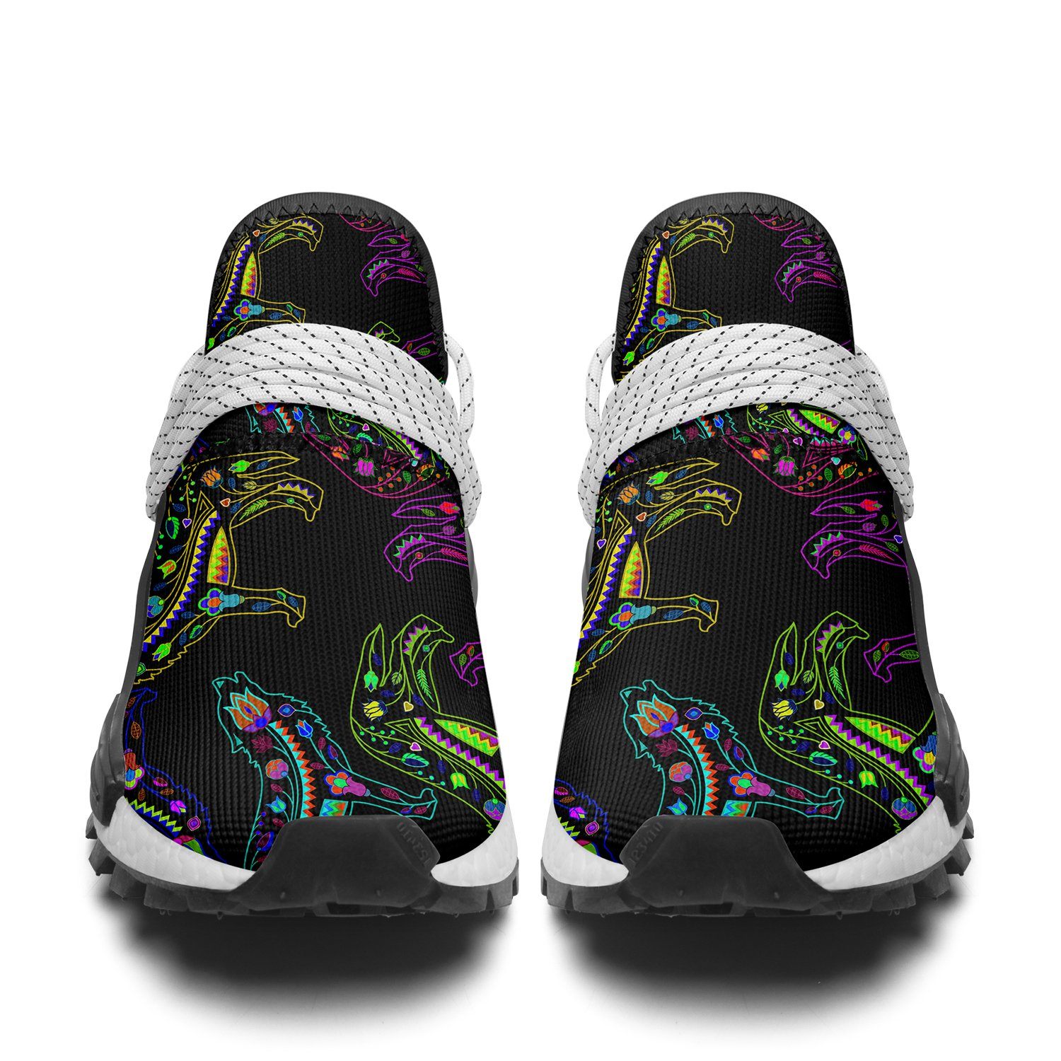 Floral Wolves Okaki Sneakers Shoes Herman