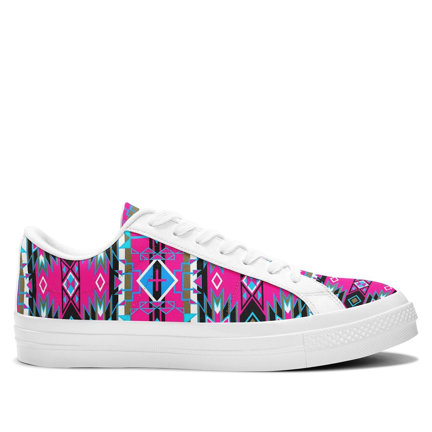 Force of Nature Sunset Storm Aapisi Low Top Canvas Shoes White Sole 49 Dzine