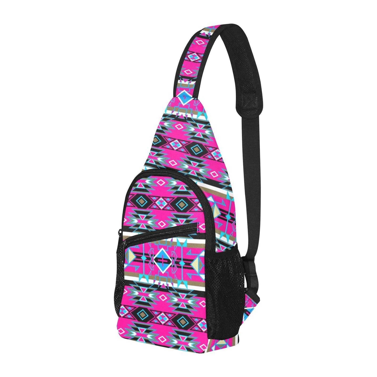 Force of Nature Sunset Storm All Over Print Chest Bag (Model 1719) All Over Print Chest Bag (1719) e-joyer