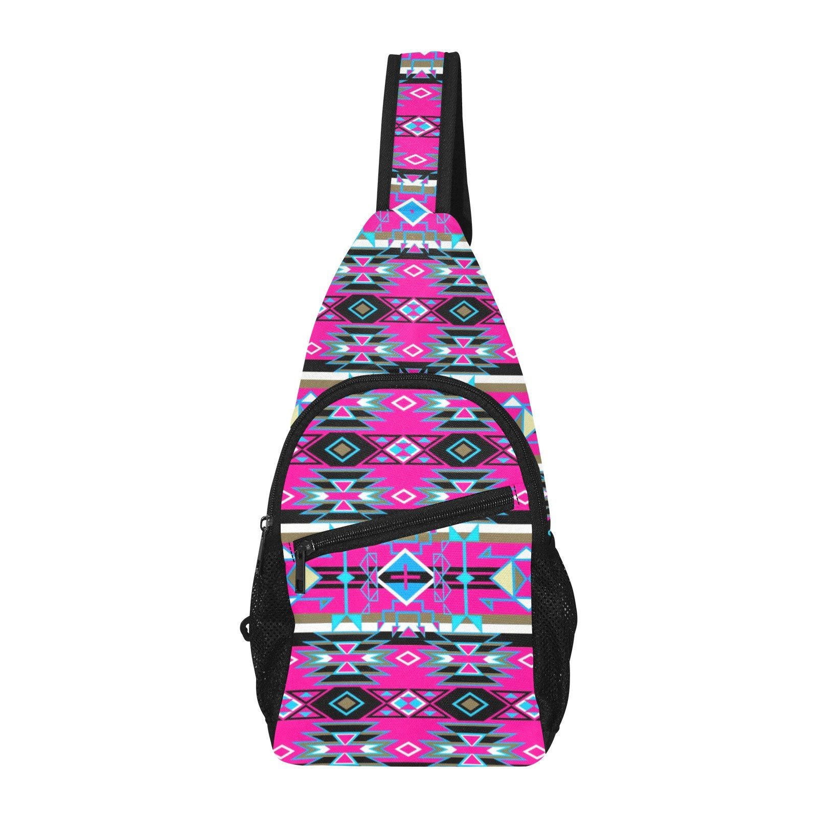 Force of Nature Sunset Storm All Over Print Chest Bag (Model 1719) All Over Print Chest Bag (1719) e-joyer