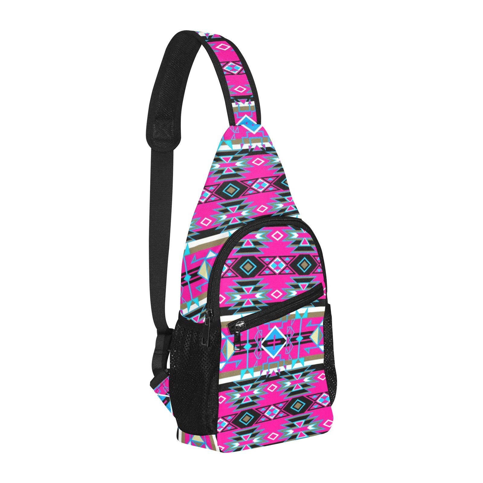 Force of Nature Sunset Storm All Over Print Chest Bag (Model 1719) All Over Print Chest Bag (1719) e-joyer
