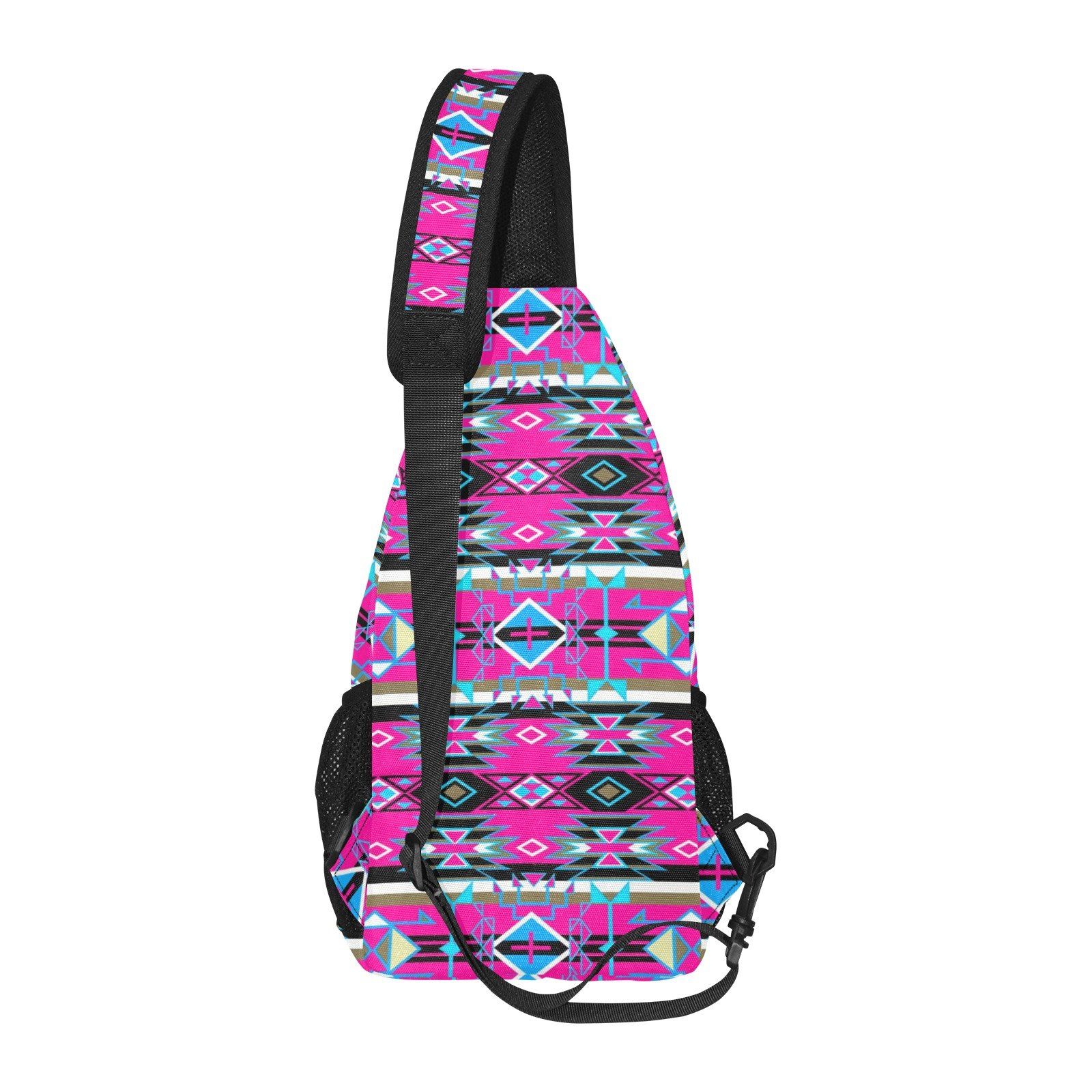 Force of Nature Sunset Storm All Over Print Chest Bag (Model 1719) All Over Print Chest Bag (1719) e-joyer