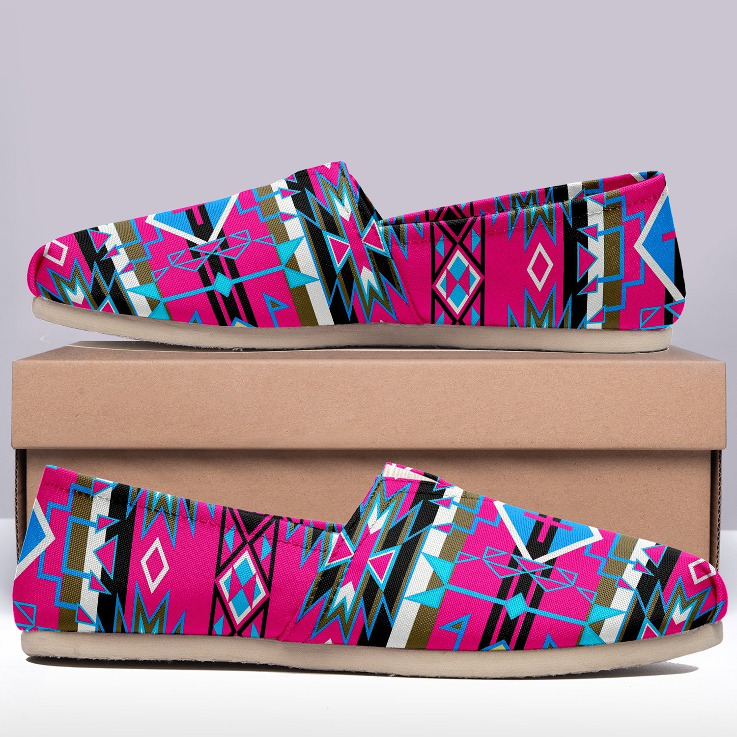 Force of Nature Sunset Storm Casual Unisex Slip On Shoe Herman