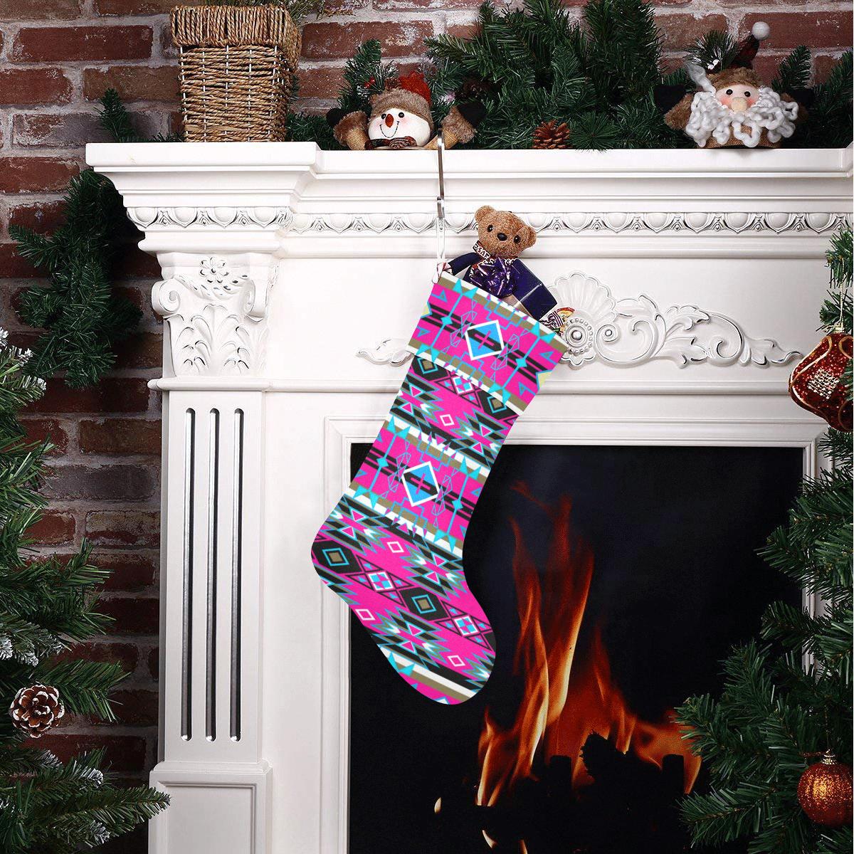 Force of Nature Sunset Storm Christmas Stocking holiday stocking e-joyer