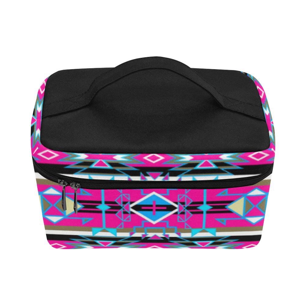 Force of Nature Sunset Storm Cosmetic Bag/Large (Model 1658) Cosmetic Bag e-joyer