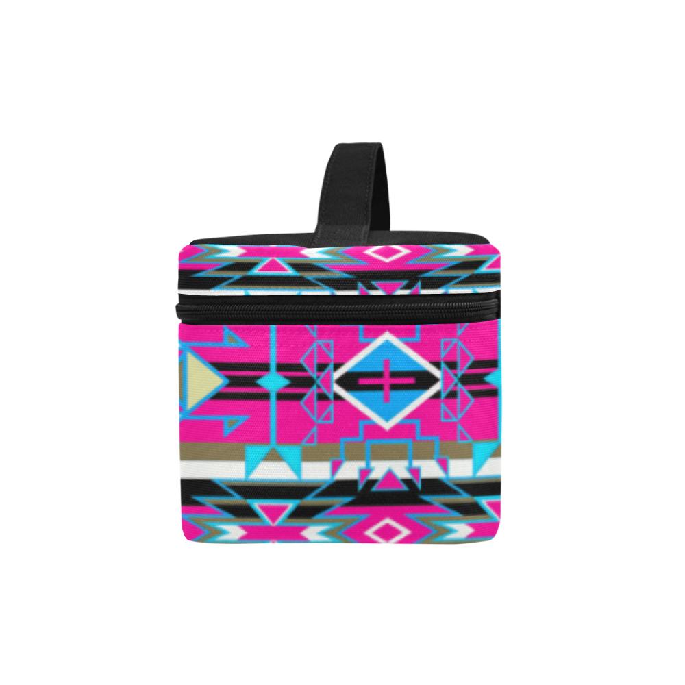 Force of Nature Sunset Storm Cosmetic Bag/Large (Model 1658) Cosmetic Bag e-joyer