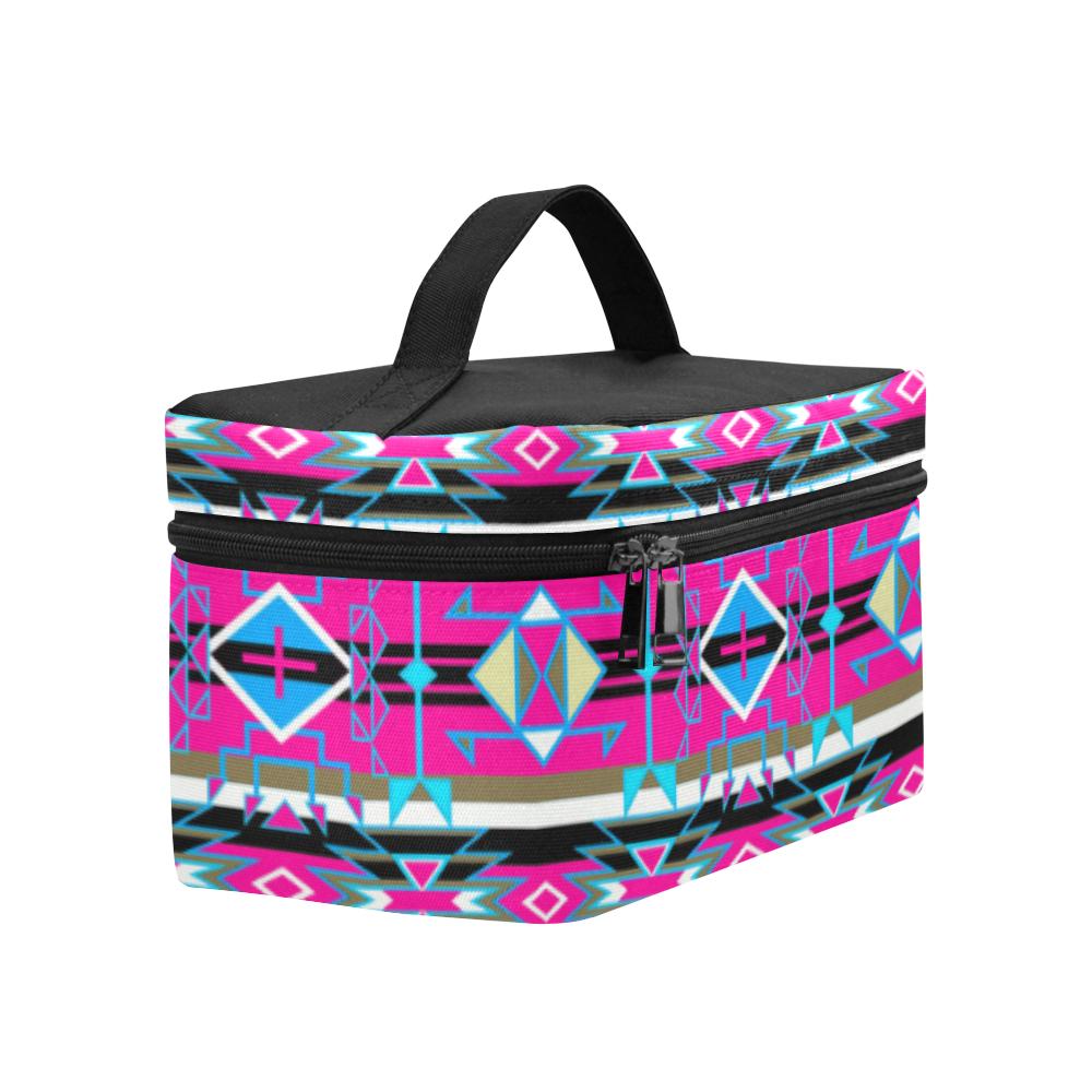 Force of Nature Sunset Storm Cosmetic Bag/Large (Model 1658) Cosmetic Bag e-joyer