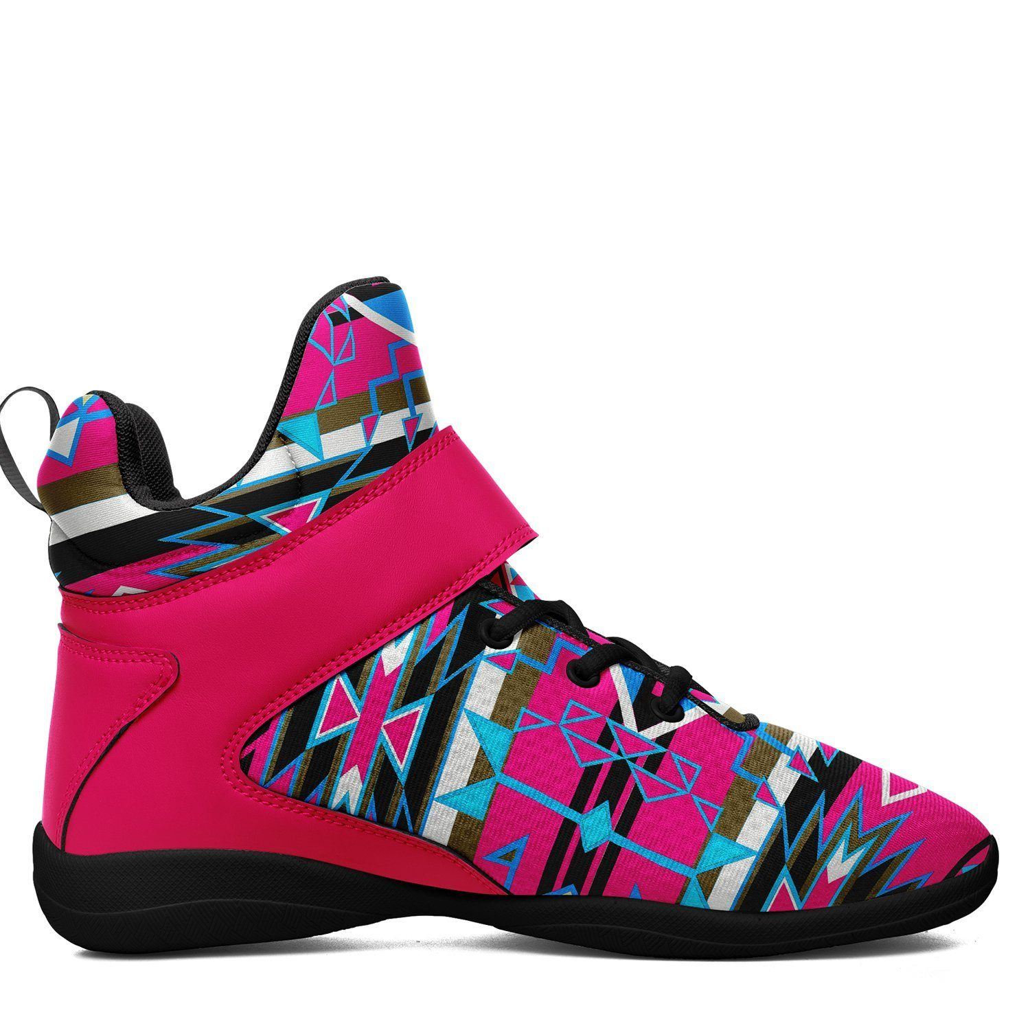 Force of Nature Sunset Storm Ipottaa Basketball / Sport High Top Shoes - Black Sole 49 Dzine