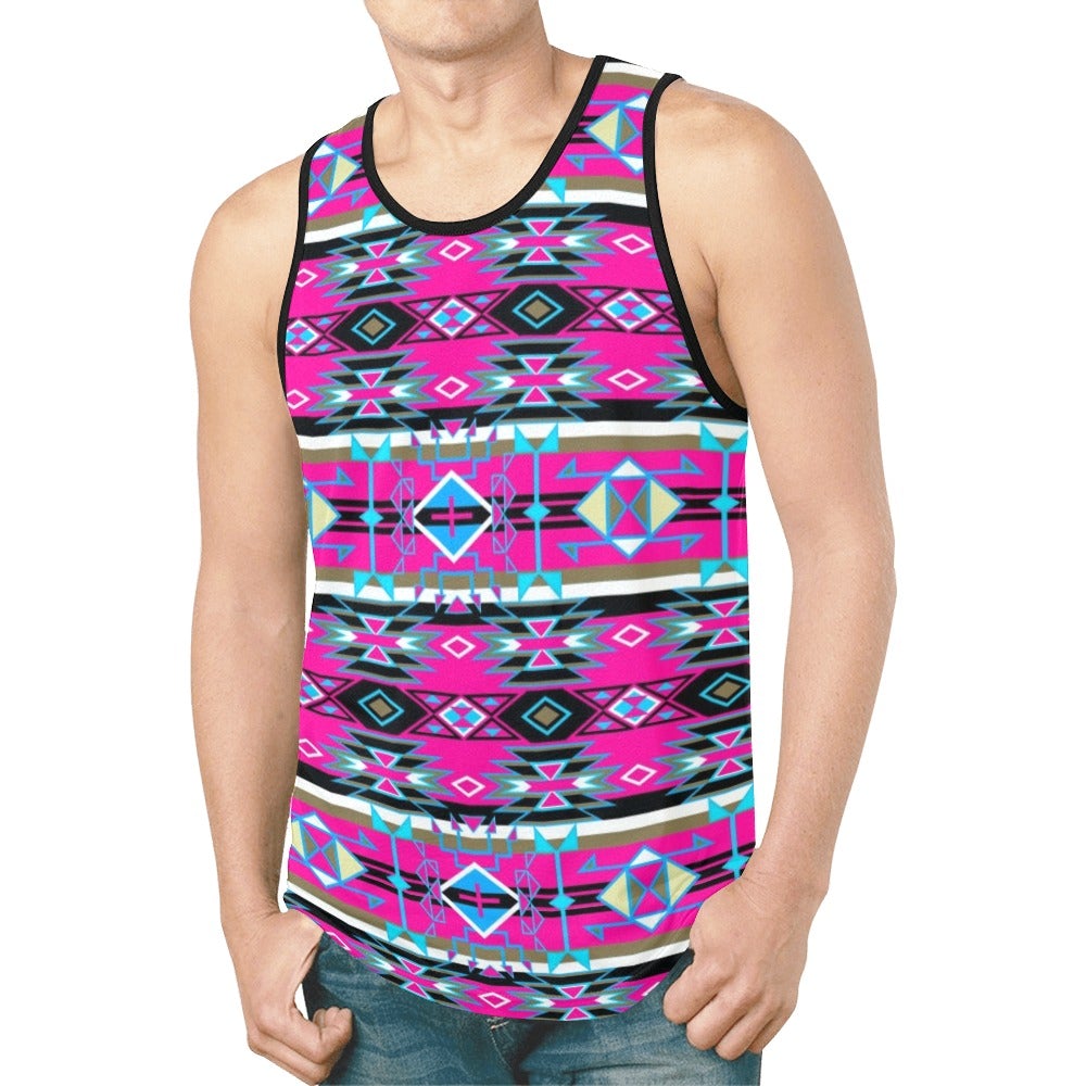 Force of Nature Sunset Storm New All Over Print Tank Top for Men (Model T46) New All Over Print Tank Top for Men (T46) e-joyer