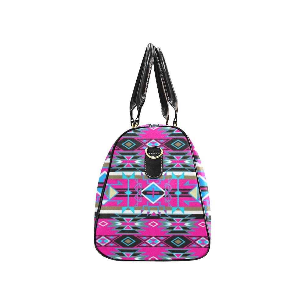 Force of Nature Sunset Storm New Waterproof Travel Bag/Small (Model 1639) bag e-joyer