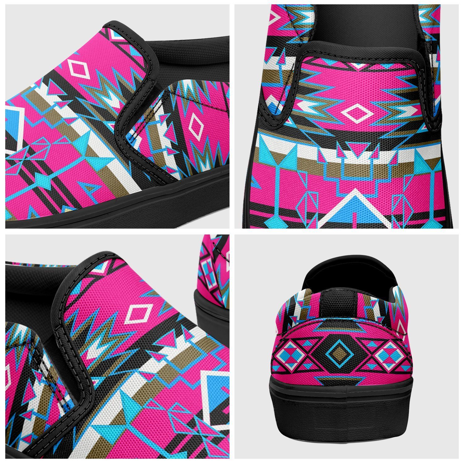 Force of Nature Sunset Storm Otoyimm Kid's Canvas Slip On Shoes 49 Dzine