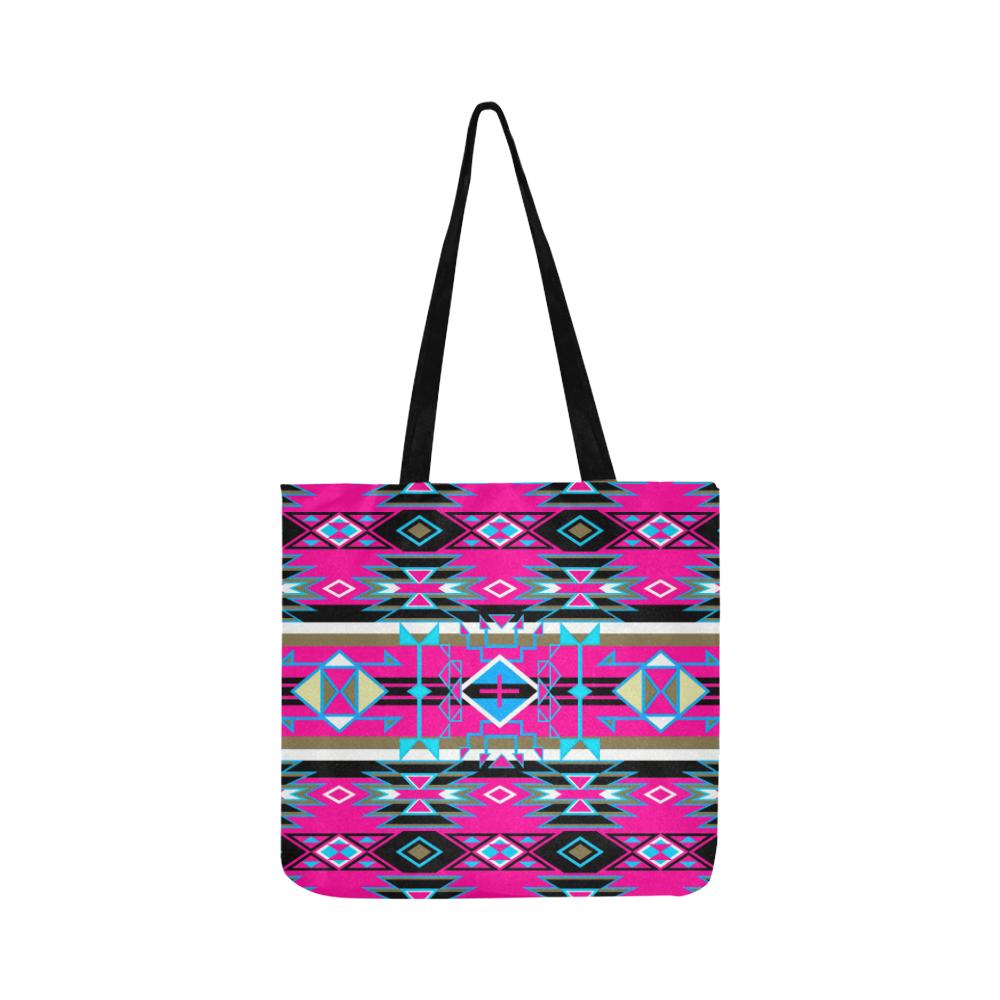 Force of Nature Sunset Storm Reusable Shopping Bag Model 1660 (Two sides) Shopping Tote Bag (1660) e-joyer