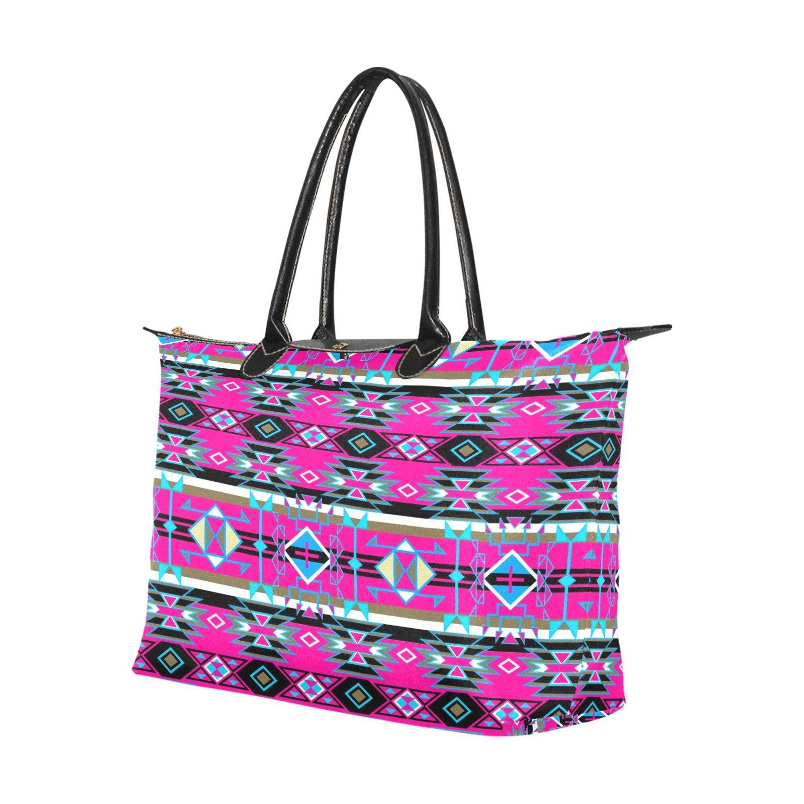 Force of Nature Sunset Storm Single-Shoulder Lady Handbag (Model 1714) bag e-joyer