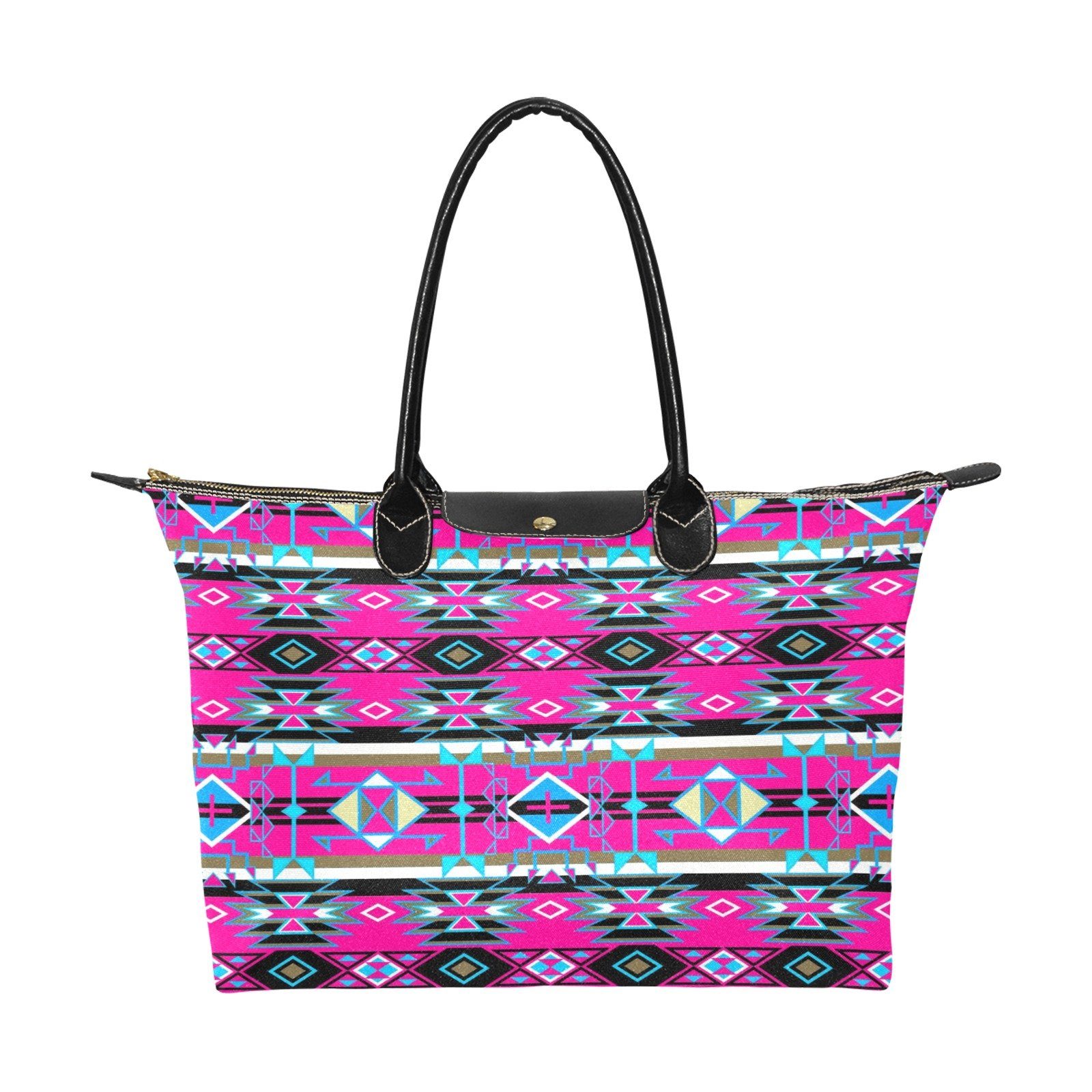 Force of Nature Sunset Storm Single-Shoulder Lady Handbag (Model 1714) bag e-joyer