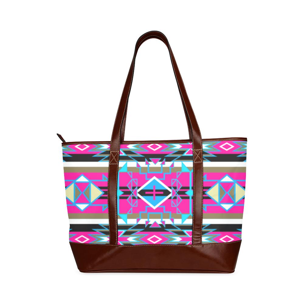 Force of Nature Sunset Storm Tote Handbag (Model 1642) Tote Handbags (1642) e-joyer