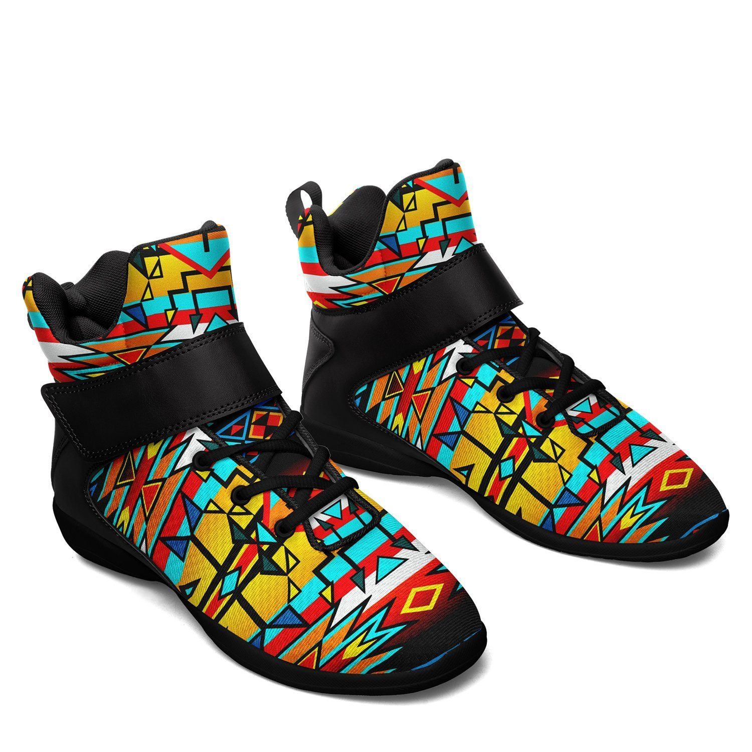 Force of Nature Twister Ipottaa Basketball / Sport High Top Shoes - Black Sole 49 Dzine