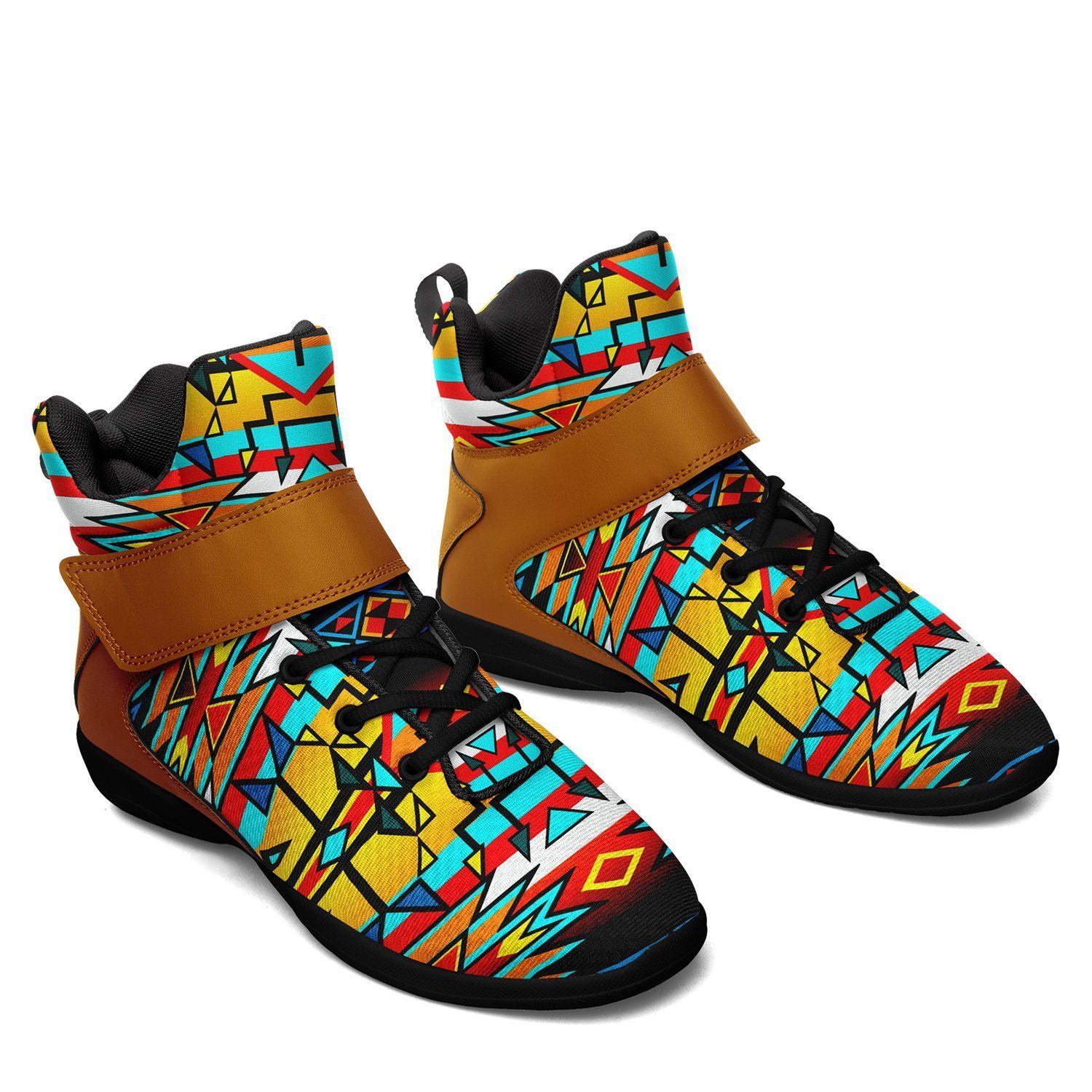 Force of Nature Twister Ipottaa Basketball / Sport High Top Shoes - Black Sole 49 Dzine