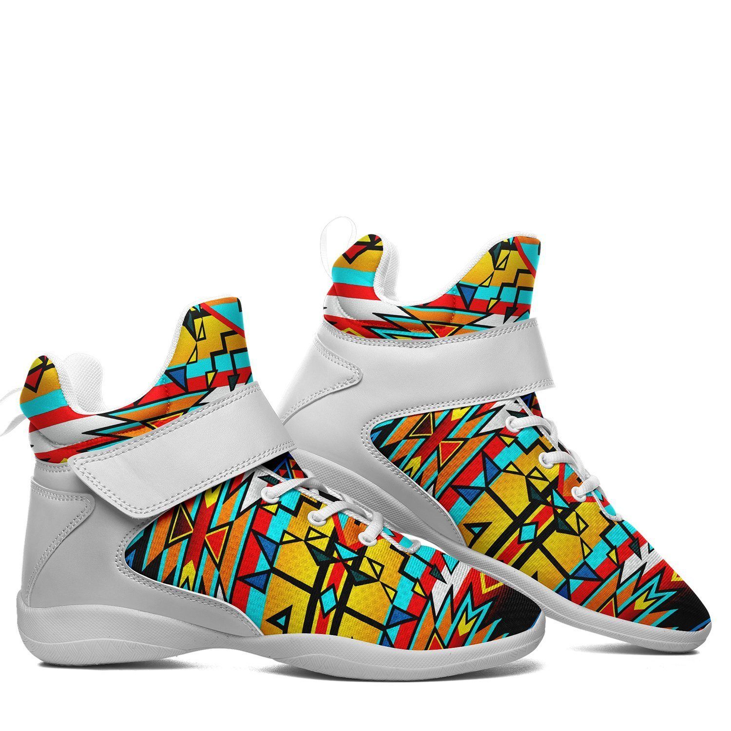 Force of Nature Twister Ipottaa Basketball / Sport High Top Shoes - White Sole 49 Dzine