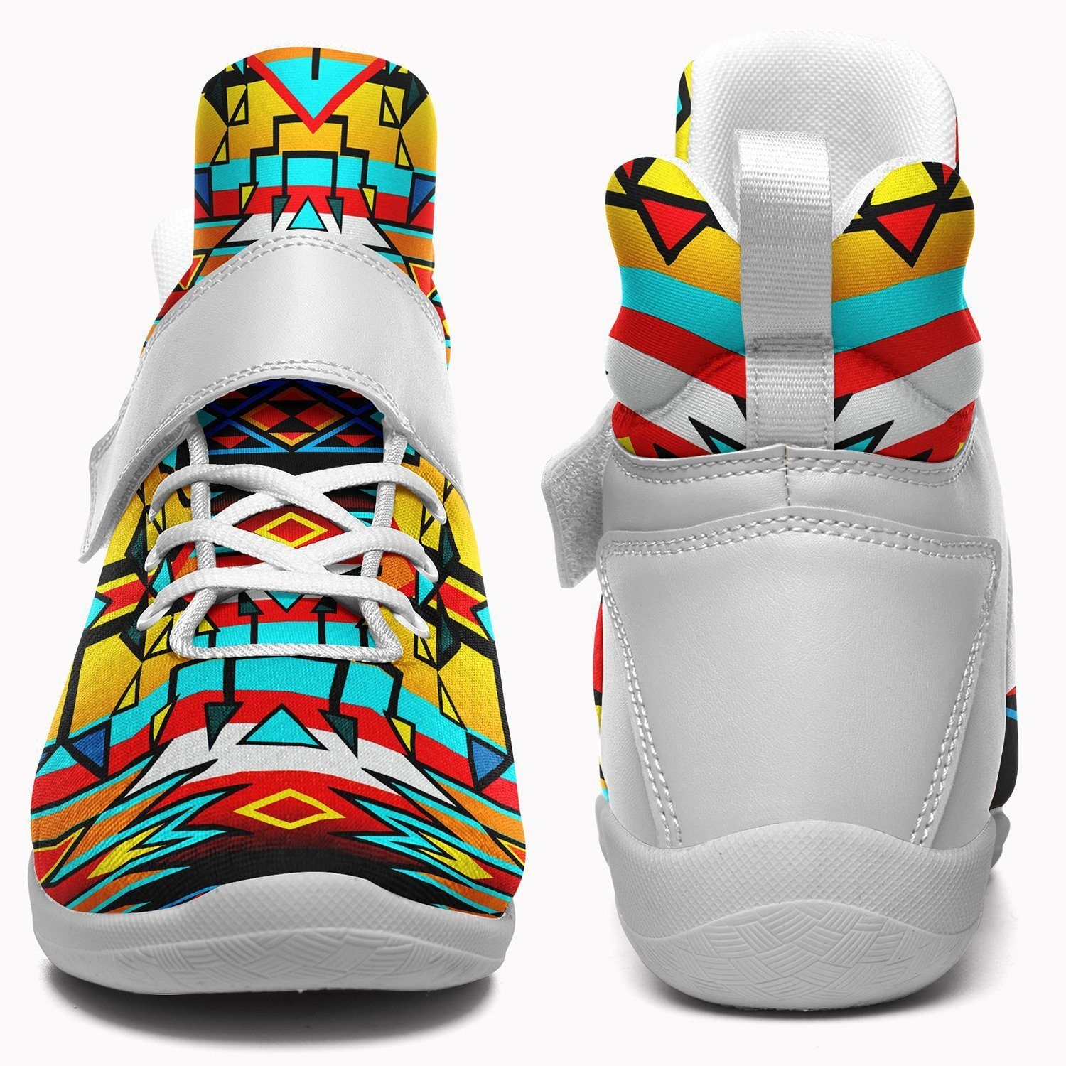Force of Nature Twister Ipottaa Basketball / Sport High Top Shoes - White Sole 49 Dzine
