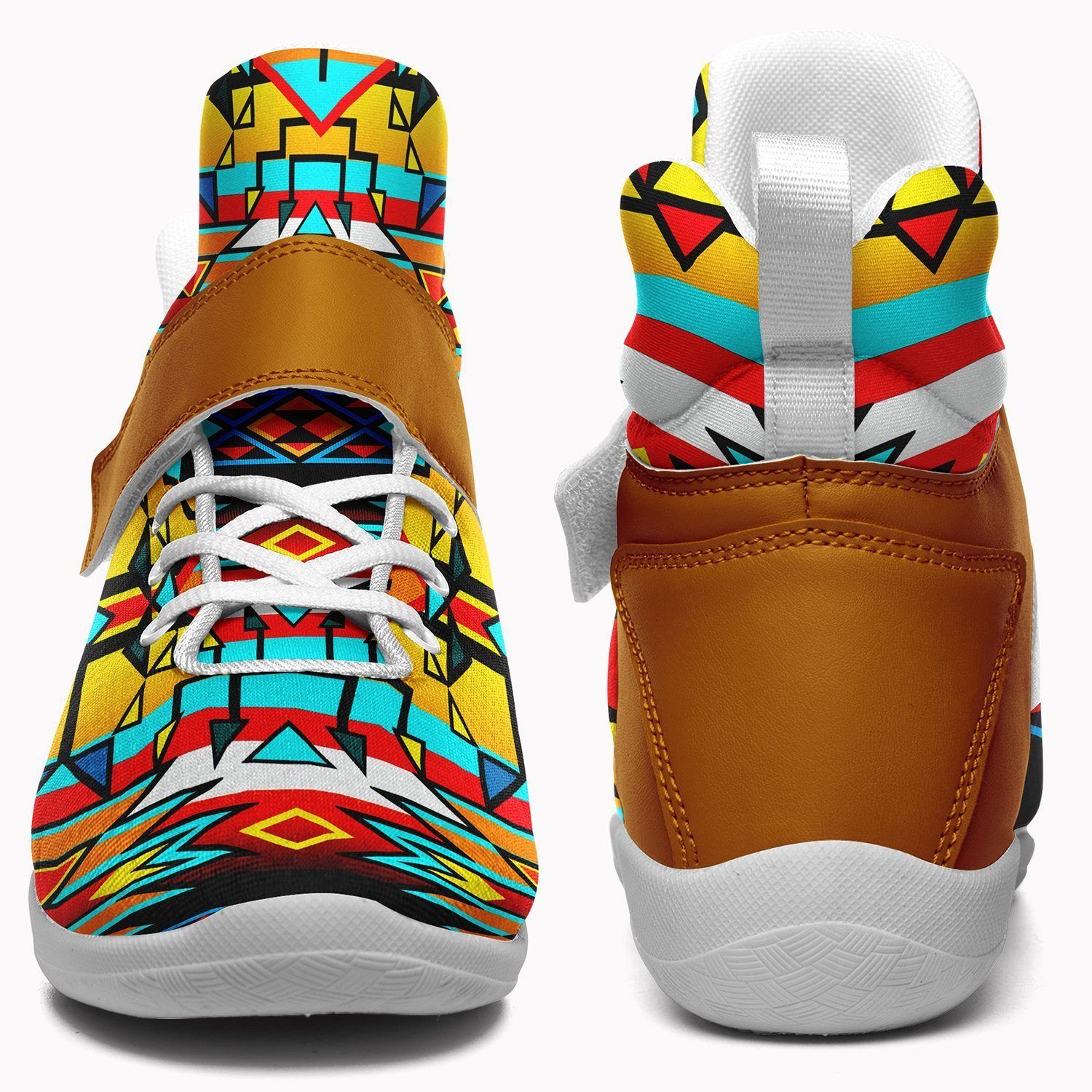Force of Nature Twister Ipottaa Basketball / Sport High Top Shoes - White Sole 49 Dzine