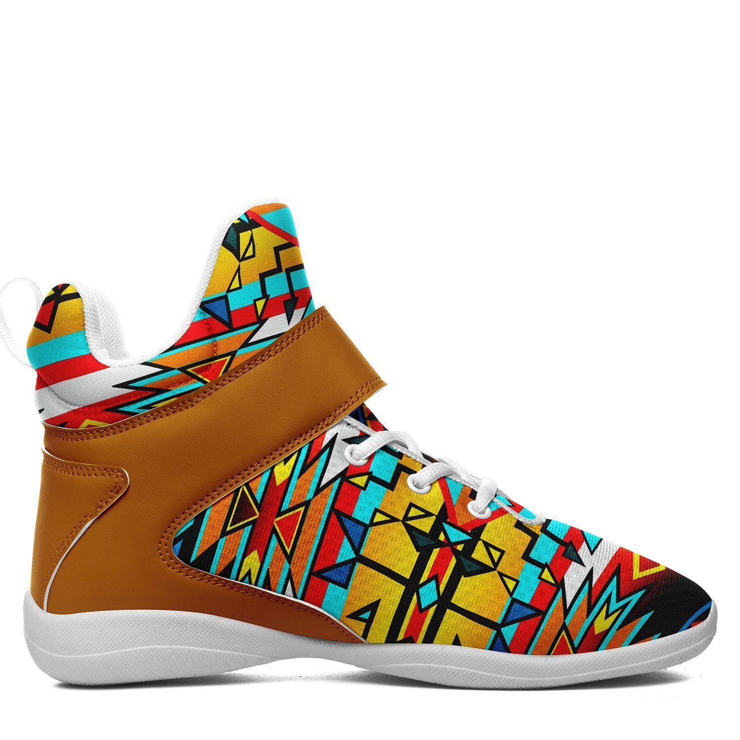 Force of Nature Twister Ipottaa Basketball / Sport High Top Shoes - White Sole 49 Dzine