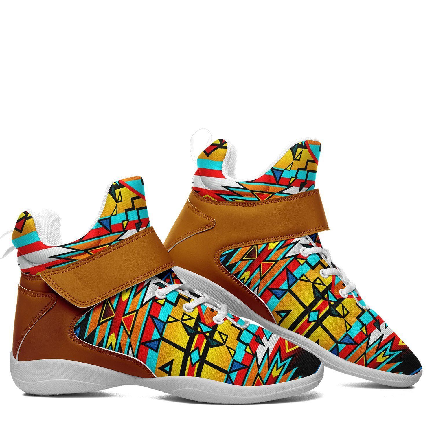 Force of Nature Twister Ipottaa Basketball / Sport High Top Shoes - White Sole 49 Dzine