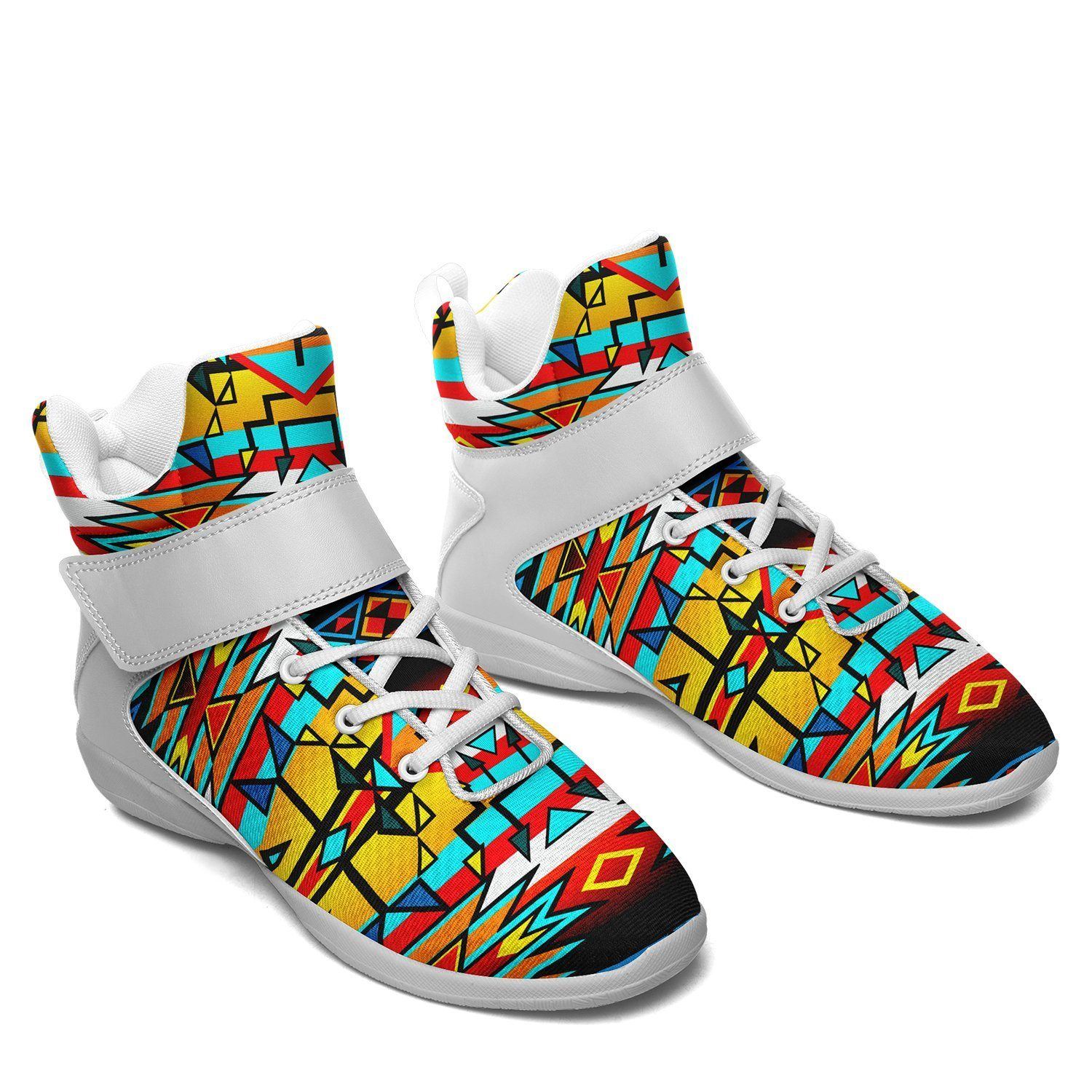 Force of Nature Twister Ipottaa Basketball / Sport High Top Shoes - White Sole 49 Dzine