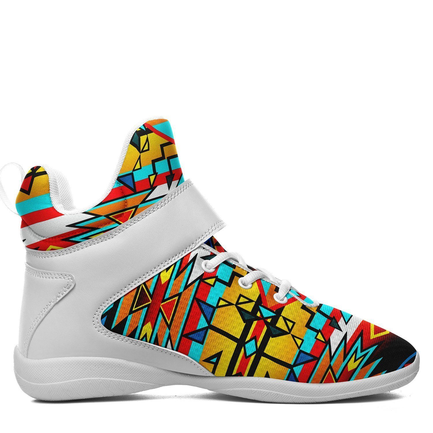 Force of Nature Twister Ipottaa Basketball / Sport High Top Shoes - White Sole 49 Dzine