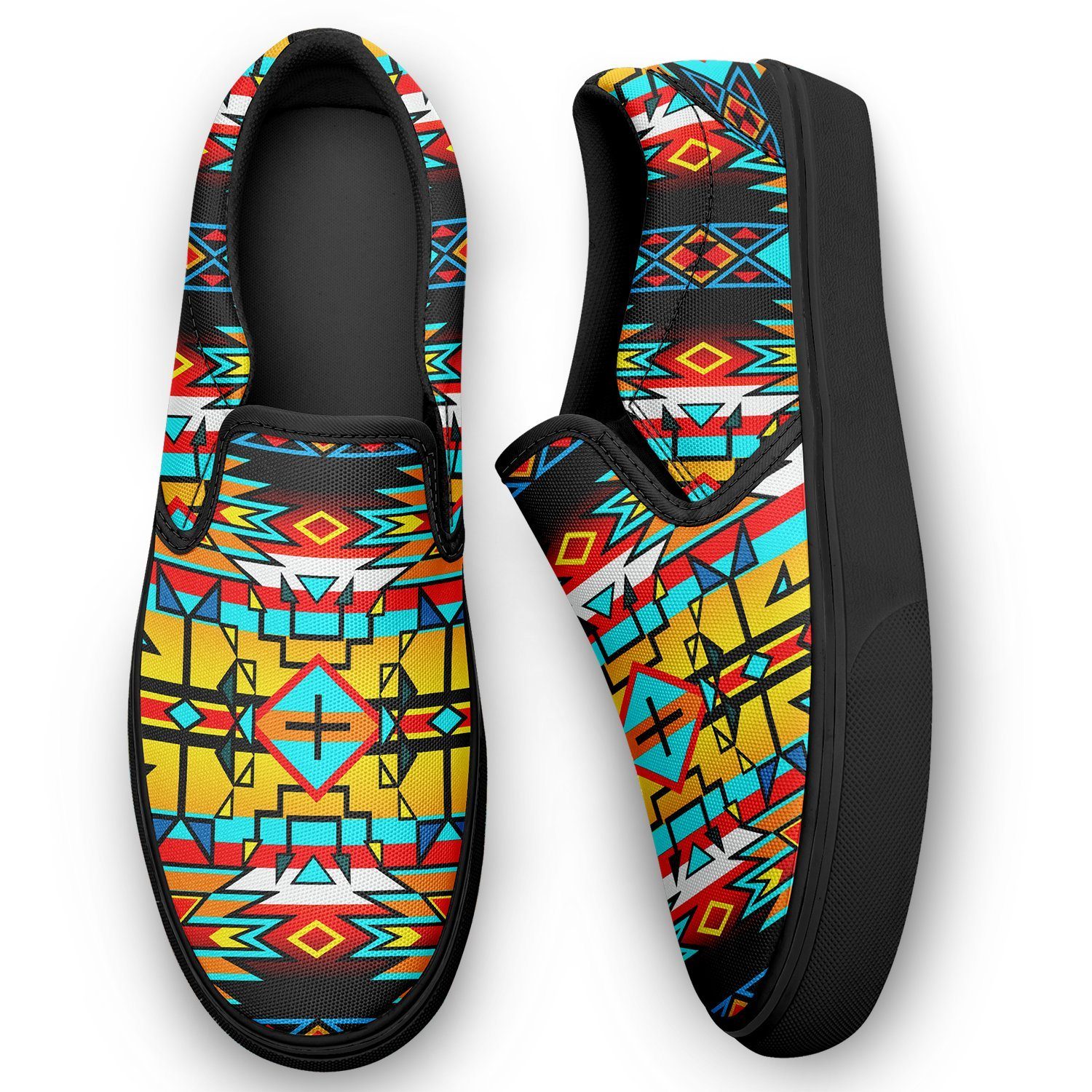Force of Nature Twister Otoyimm Kid's Canvas Slip On Shoes 49 Dzine