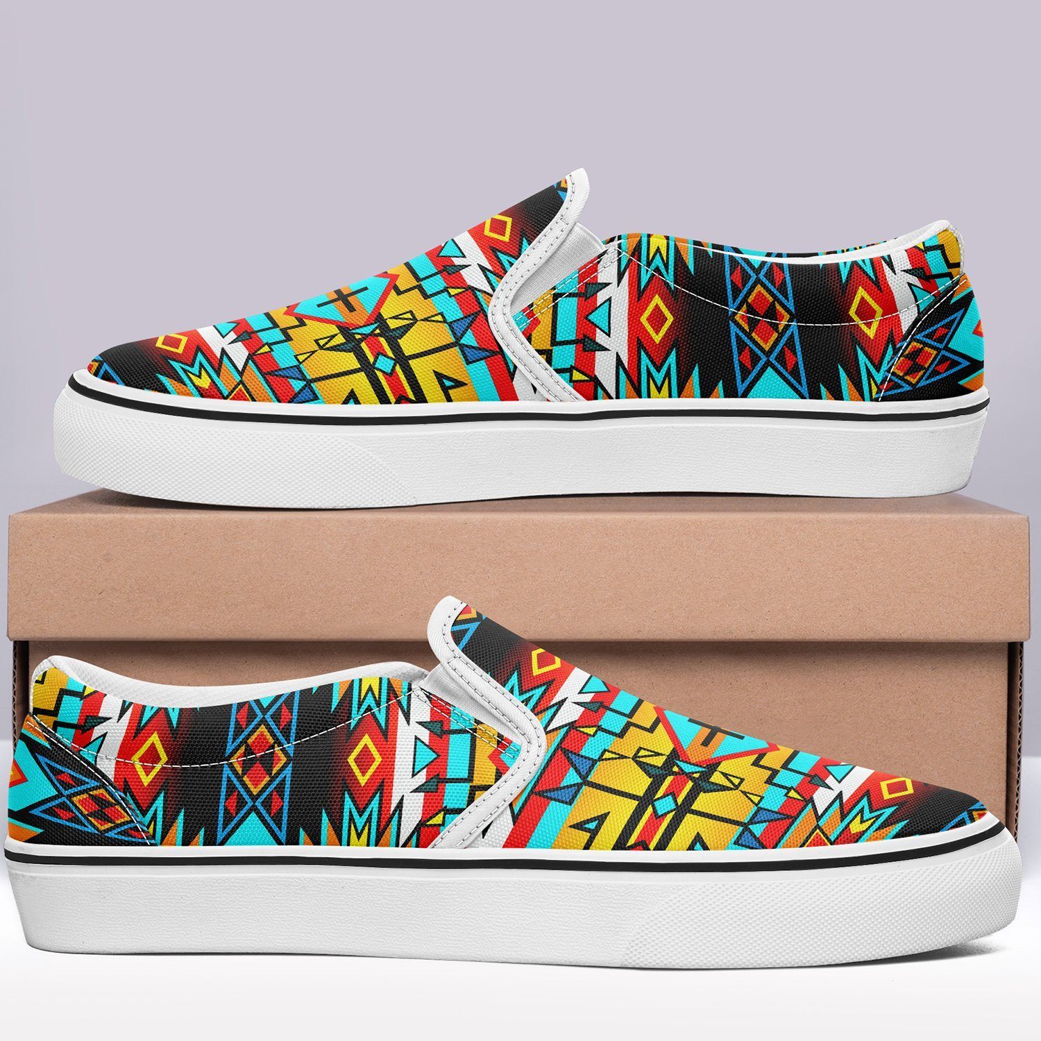 Force of Nature Twister Otoyimm Kid's Canvas Slip On Shoes 49 Dzine