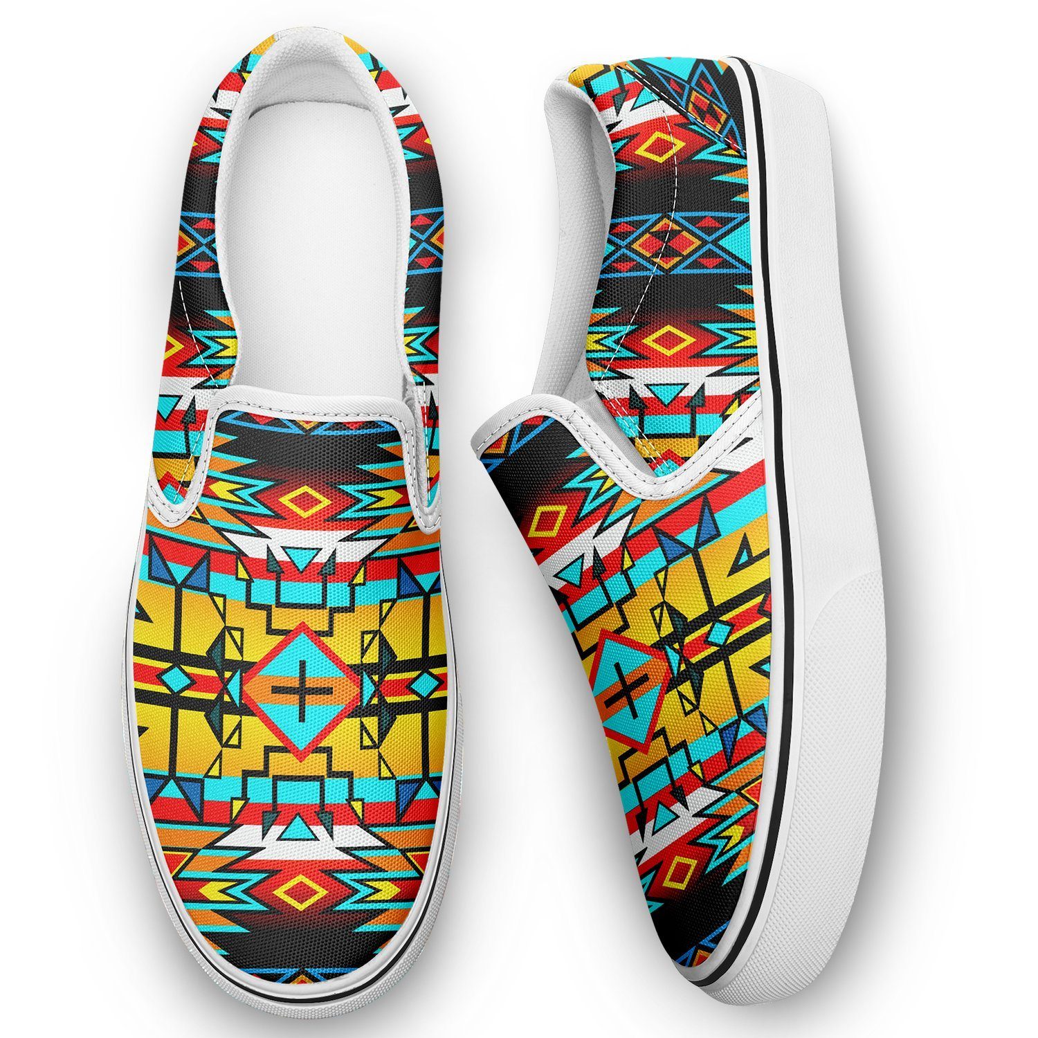 Force of Nature Twister Otoyimm Kid's Canvas Slip On Shoes 49 Dzine
