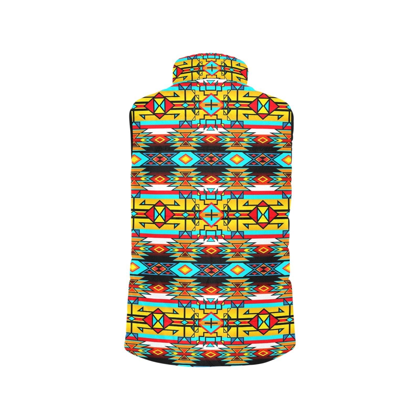 Force of Nature Twister Women's Padded Vest Jacket (Model H44) Women's Padded Vest Jacket (H44) e-joyer