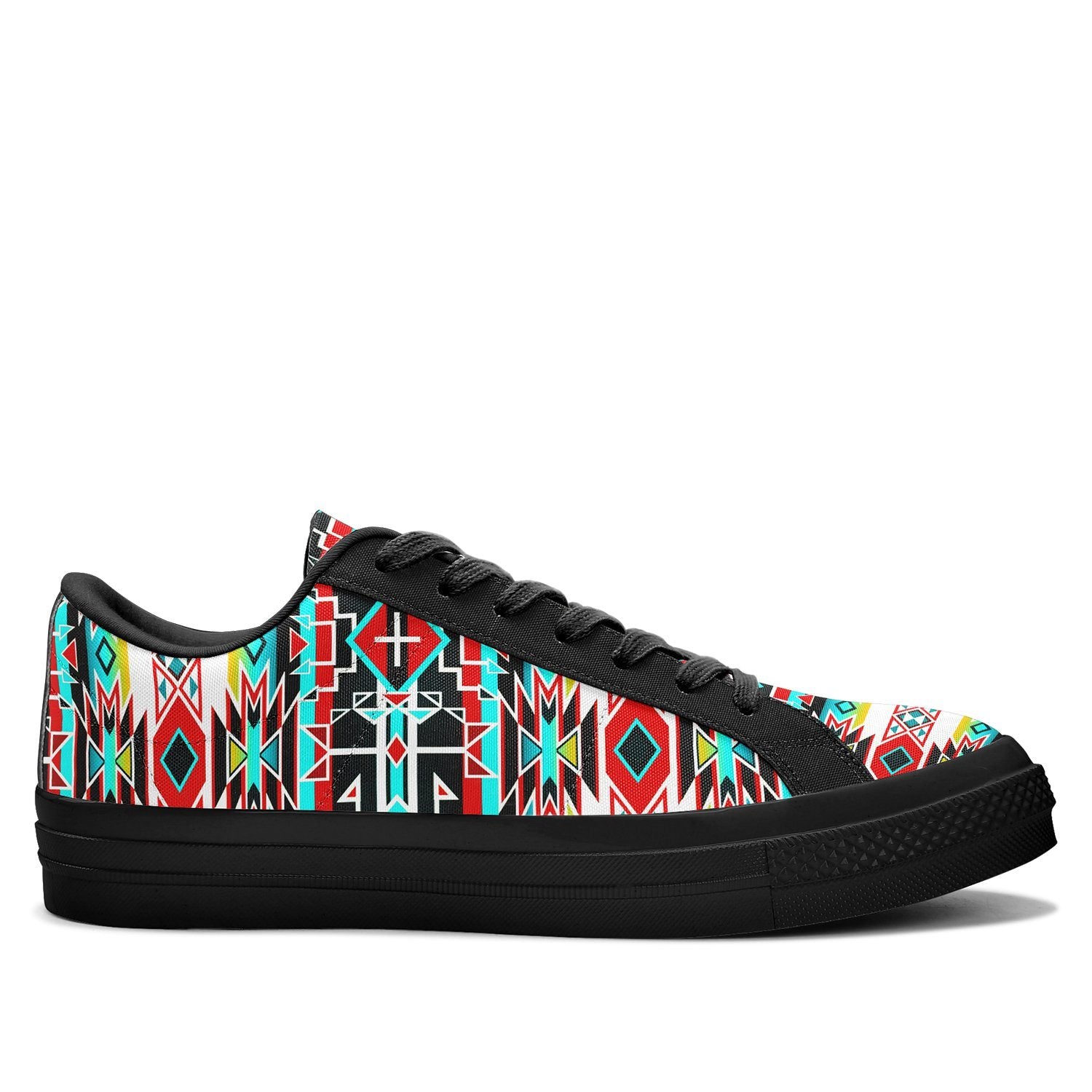 Force of Nature Windstorm Aapisi Low Top Canvas Shoes Black Sole 49 Dzine