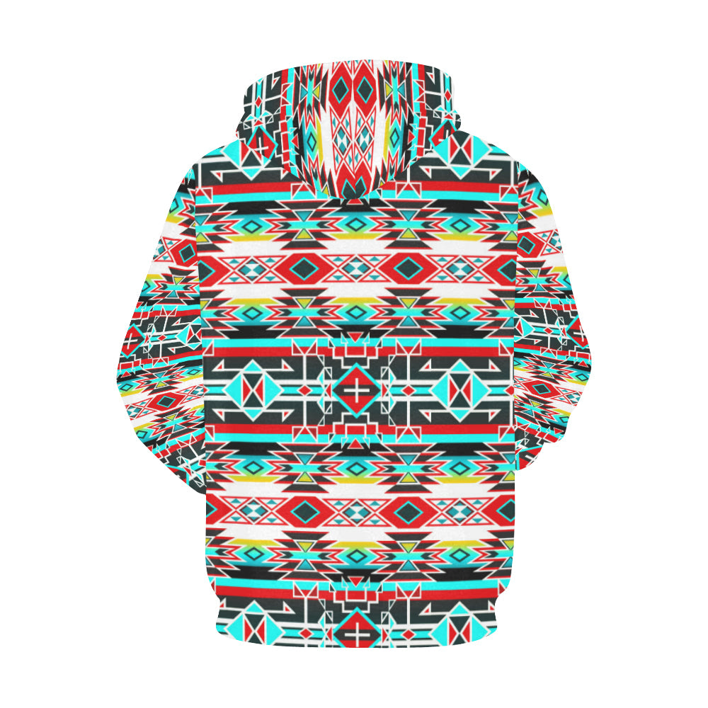 Force of Nature Windstorm All Over Print Hoodie for Women (USA Size) (Model H13) Hoodie e-joyer