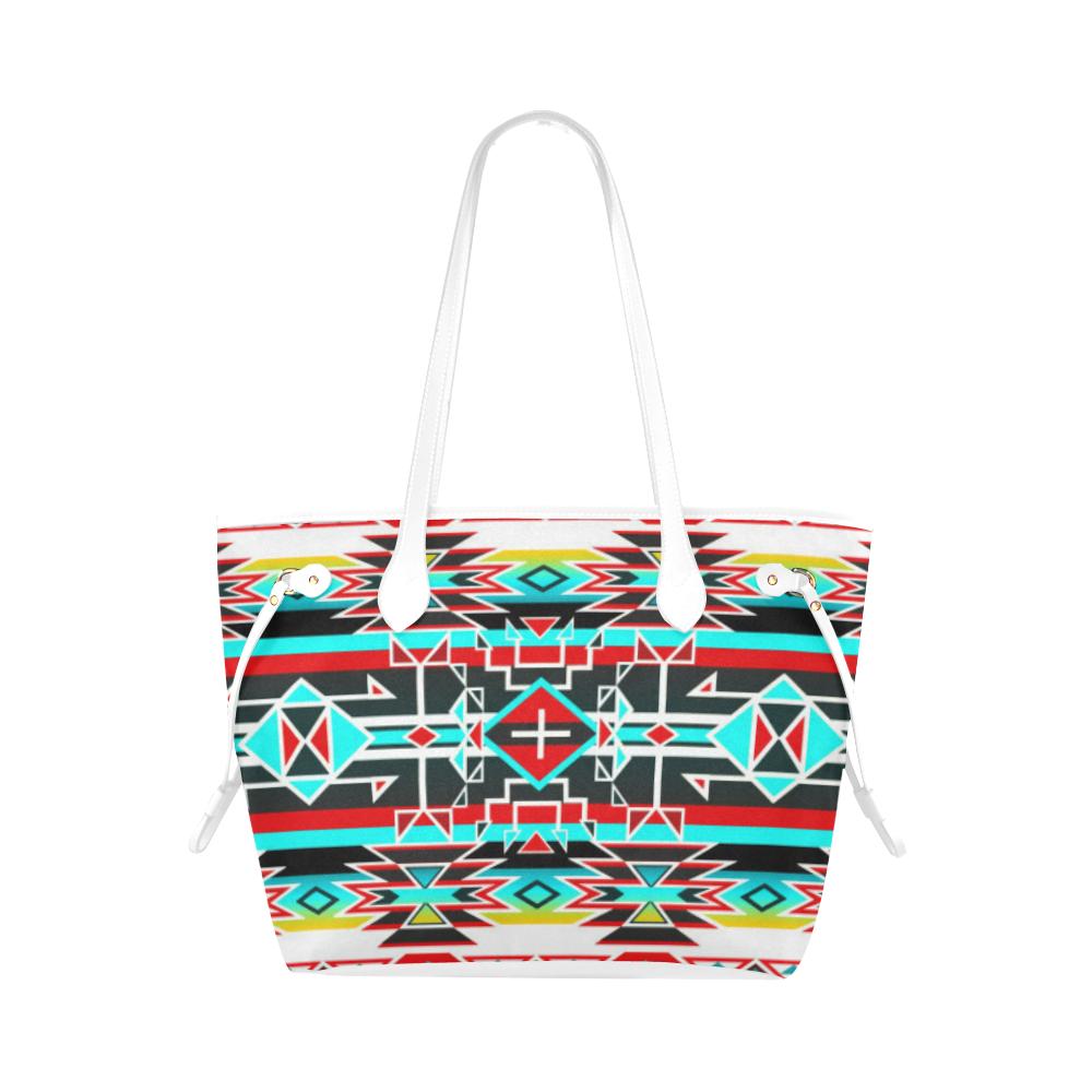 Force of Nature Windstorm Clover Canvas Tote Bag (Model 1661) Clover Canvas Tote Bag (1661) e-joyer