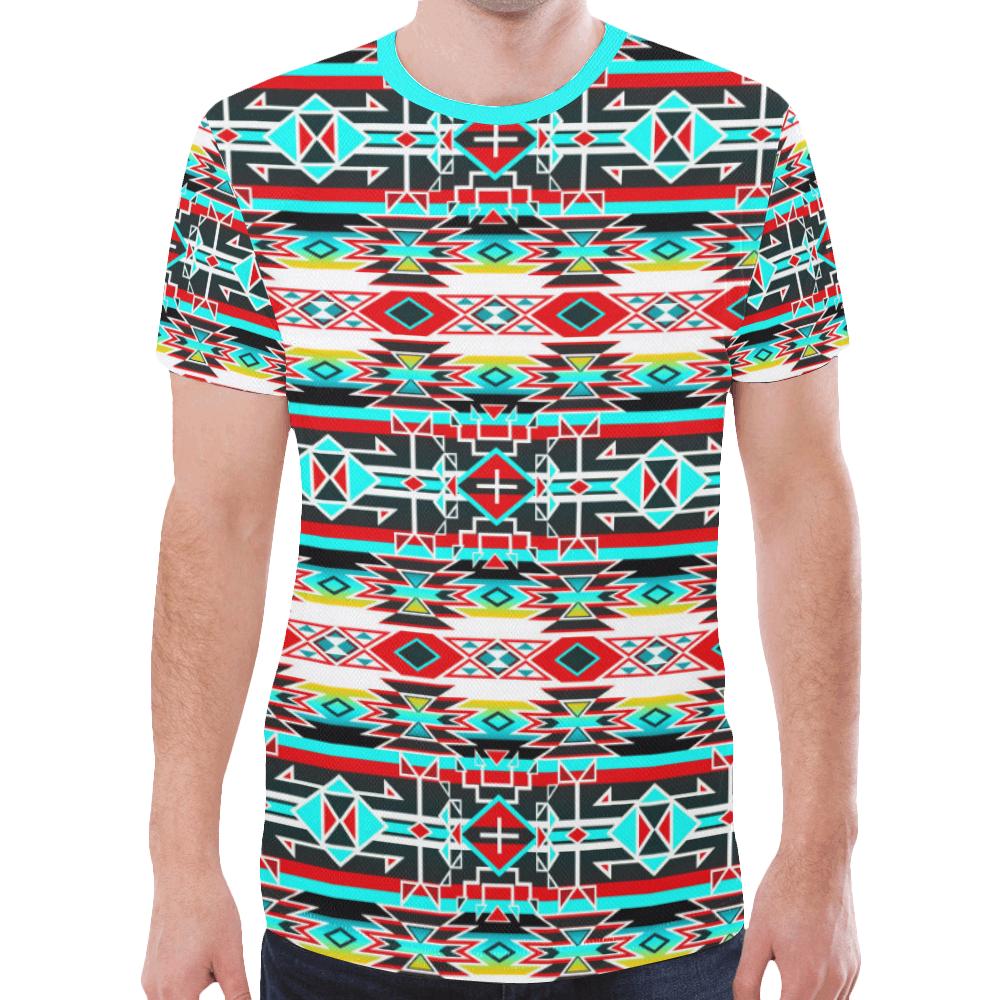 Force of Nature Windstorm New All Over Print T-shirt for Men/Large Size (Model T45) New All Over Print T-shirt for Men/Large (T45) e-joyer